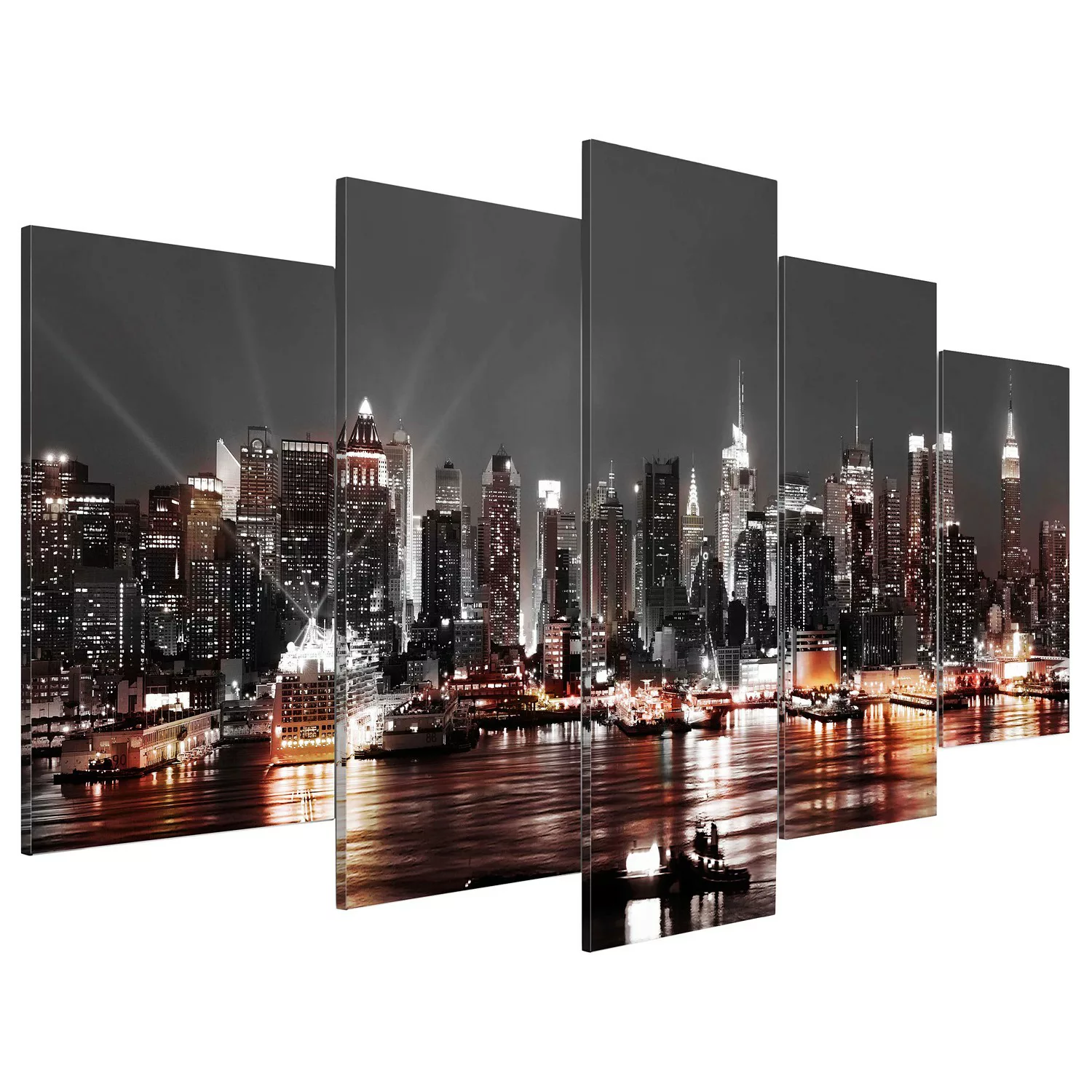 home24 Acrylglasbild Gray City günstig online kaufen