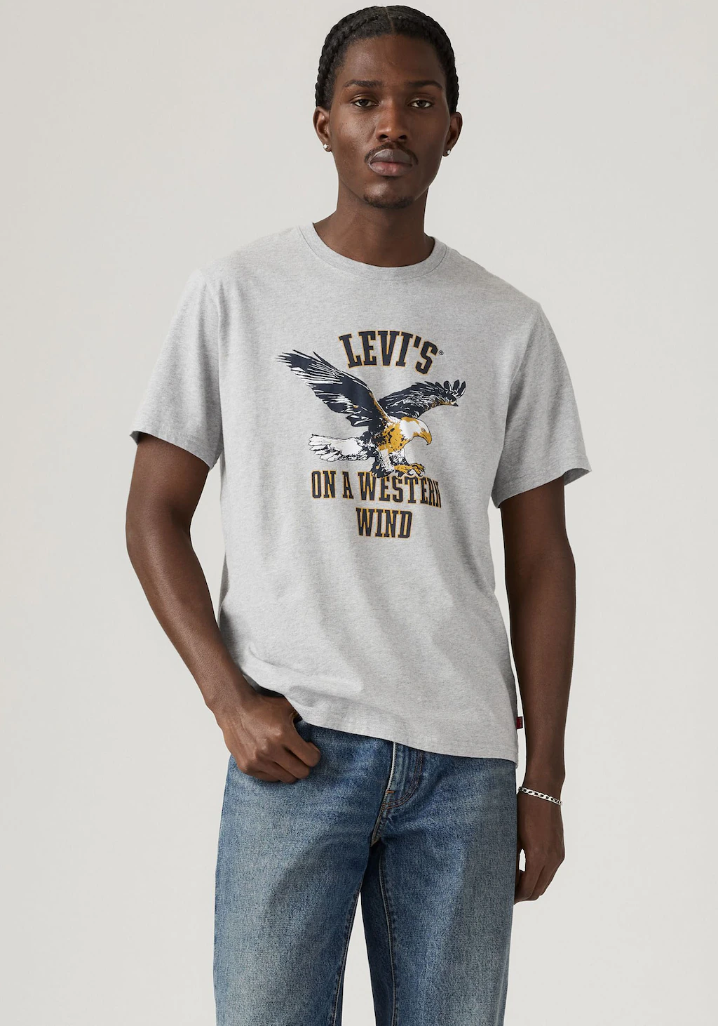 Levis T-Shirt "SS RELAXED FIT TEE", mit Logo Druck günstig online kaufen