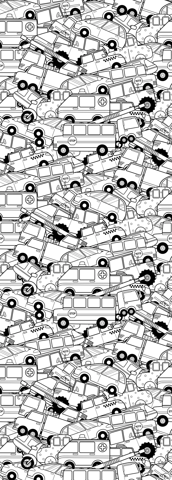 queence Wandsticker "Fahrzeuge", (1 St.), DIY-Wandsticker zum Bemalen günstig online kaufen