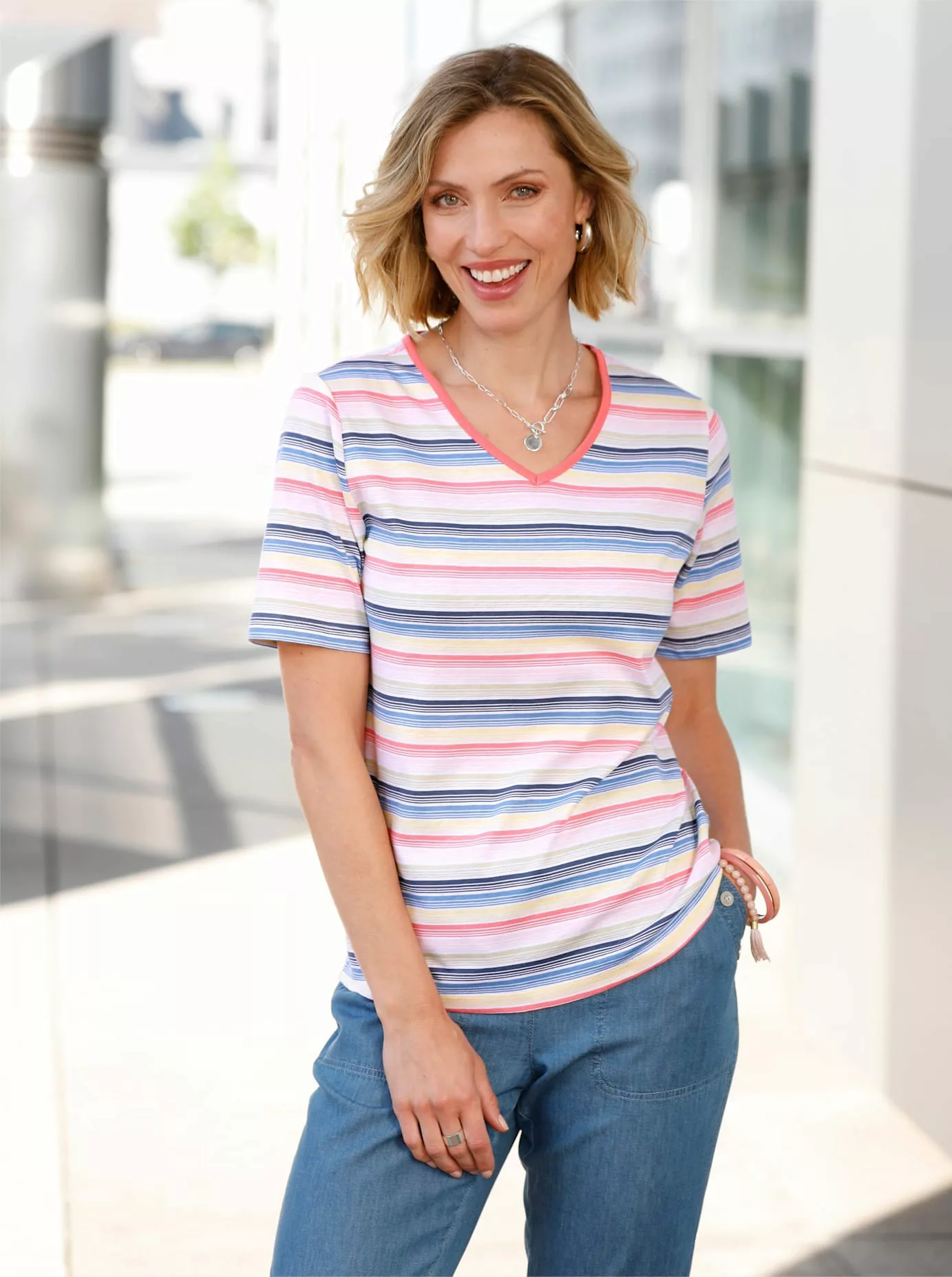 Classic Basics V-Shirt "Shirt", (1 tlg.) günstig online kaufen