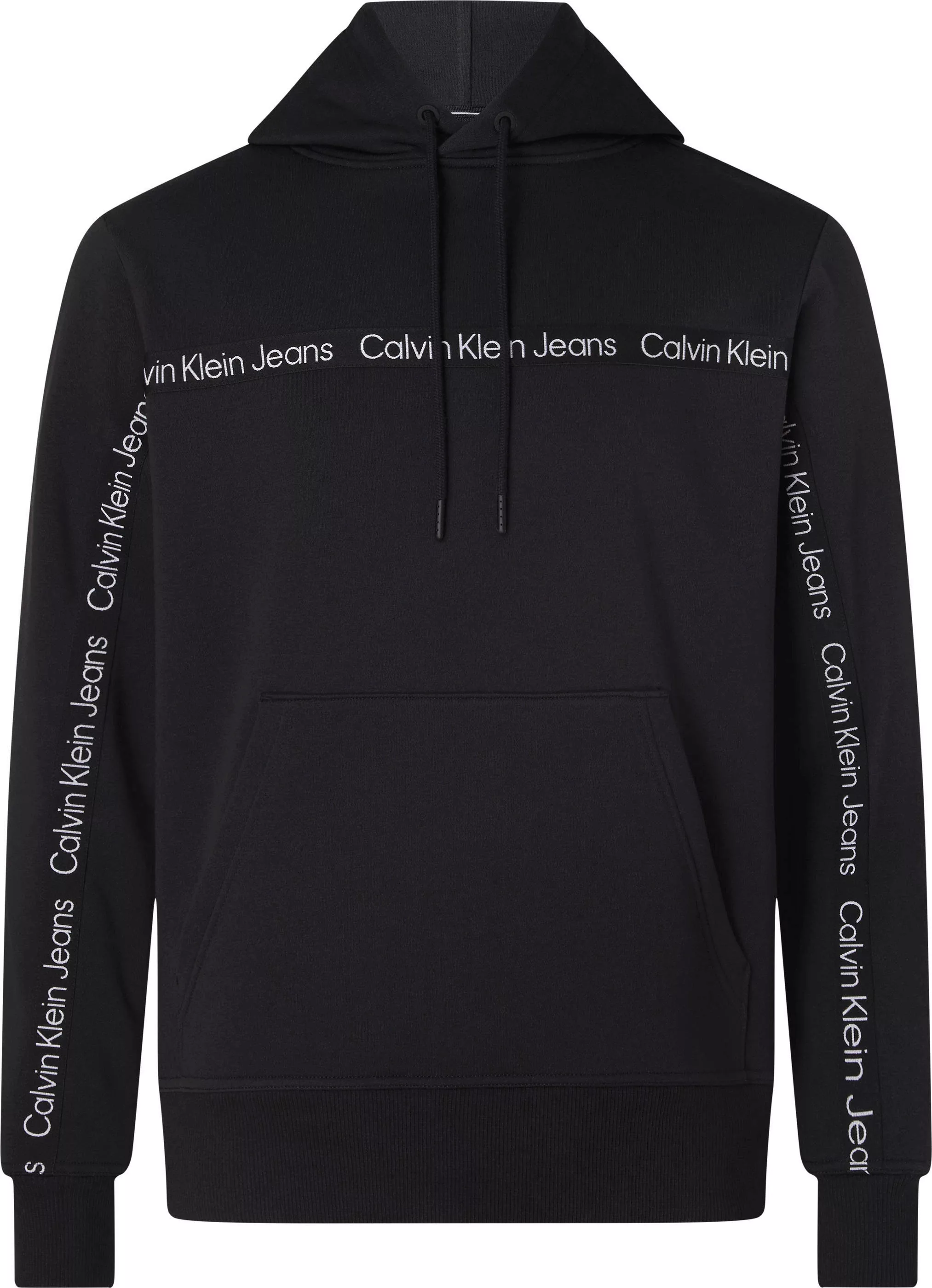 Calvin Klein Jeans Plus Hoodie mit Logostickereien vorne auf der Brust und günstig online kaufen