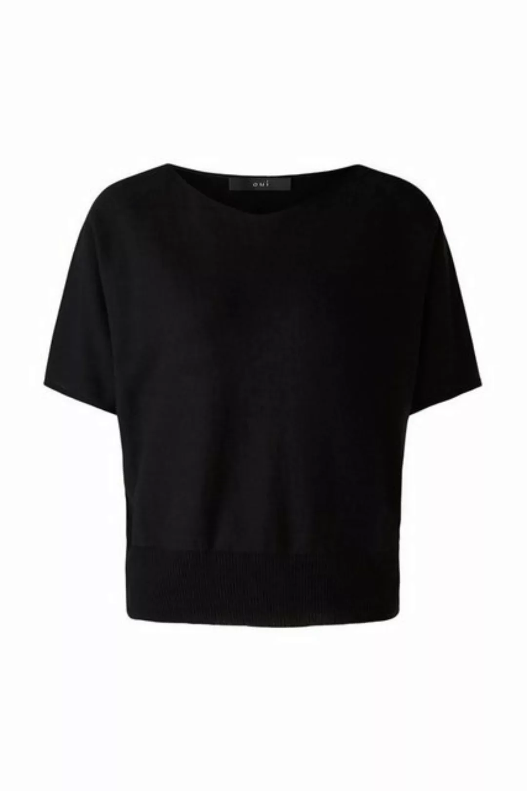 Oui Sweatshirt Pullover, black günstig online kaufen