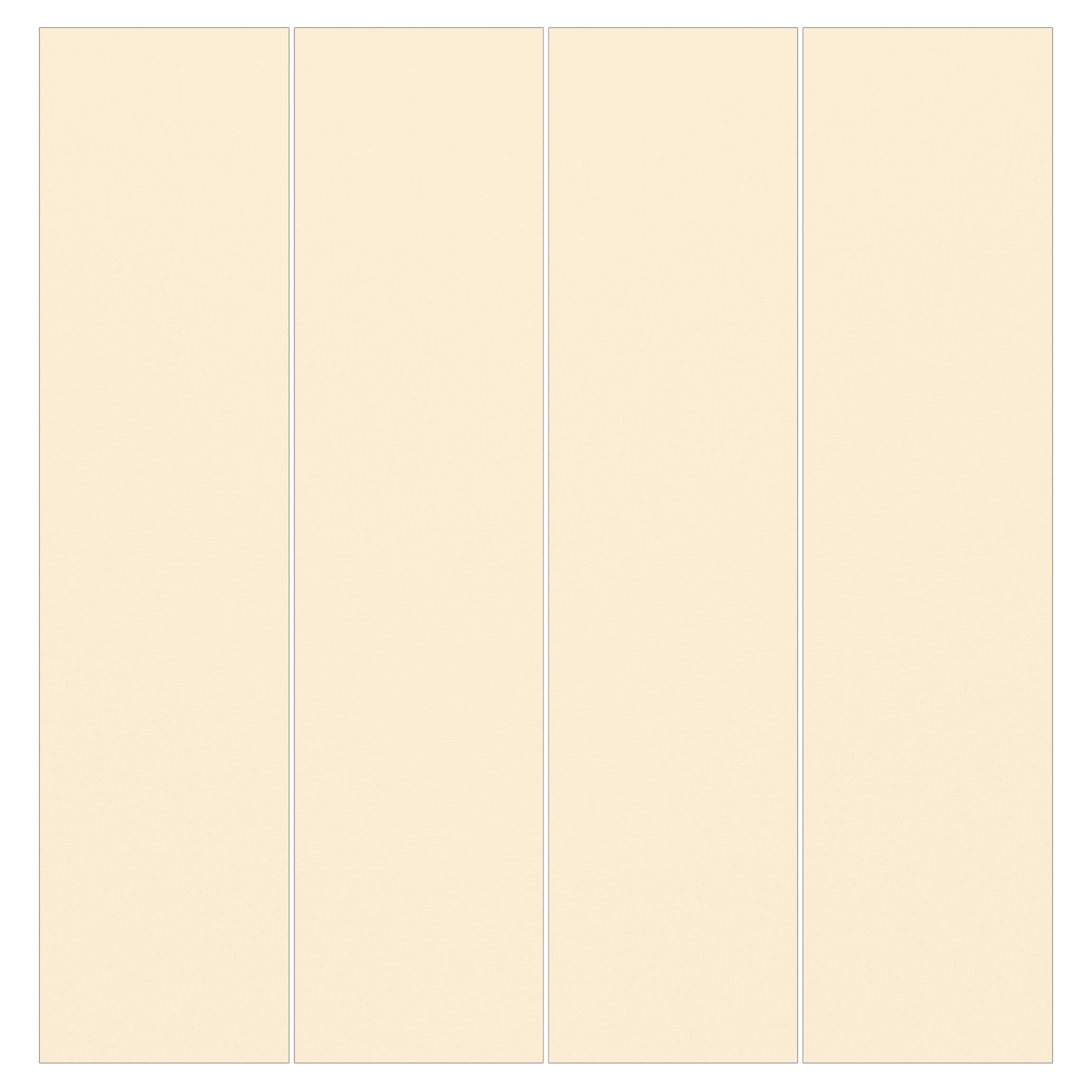 Bilderdepot24 Schiebegardine modern Flächenvorhang blickdicht Crème, günstig online kaufen