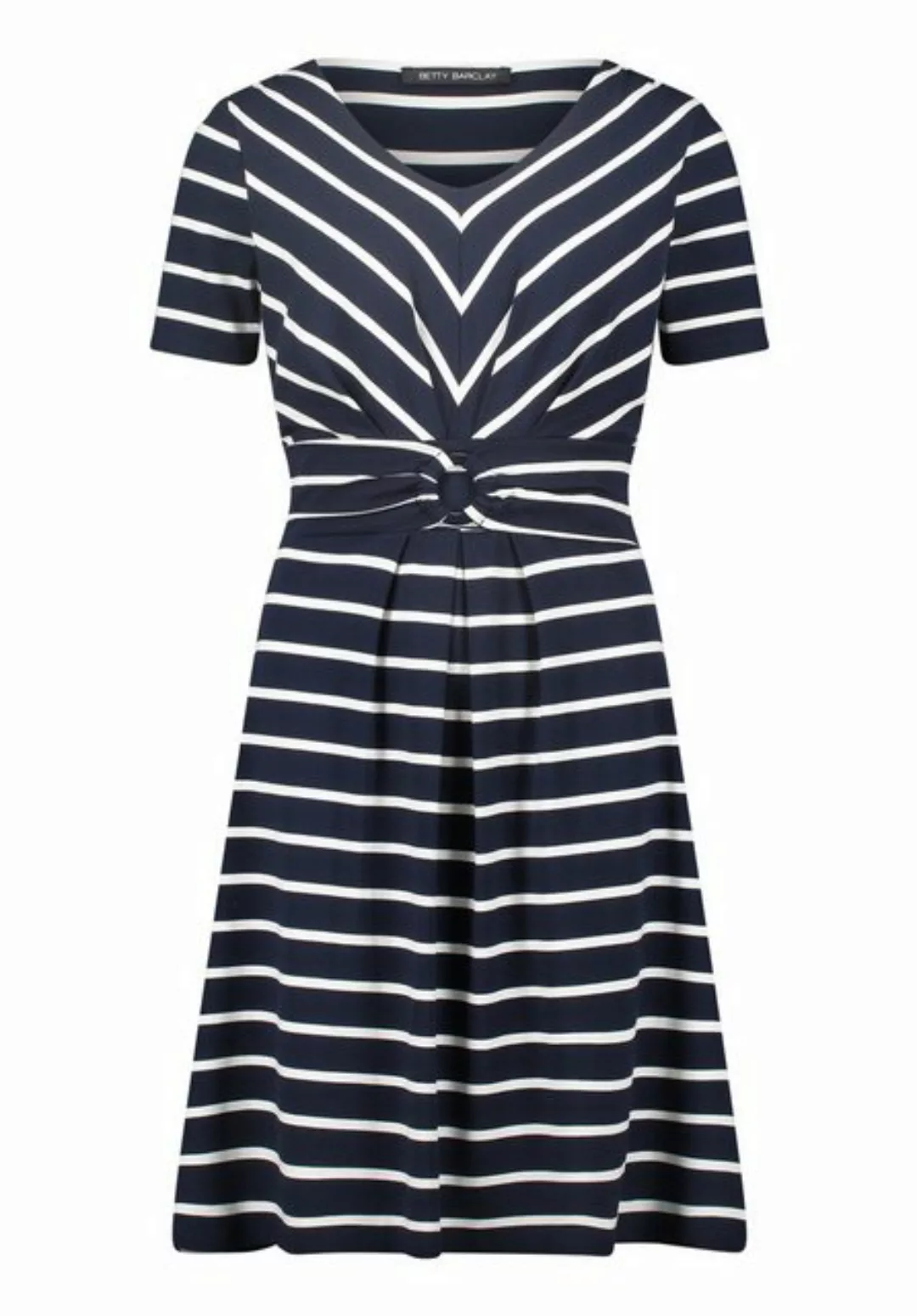 Betty Barclay Sommerkleid Kleid Kurz 1/2 Arm, Dark Blue/Cream günstig online kaufen