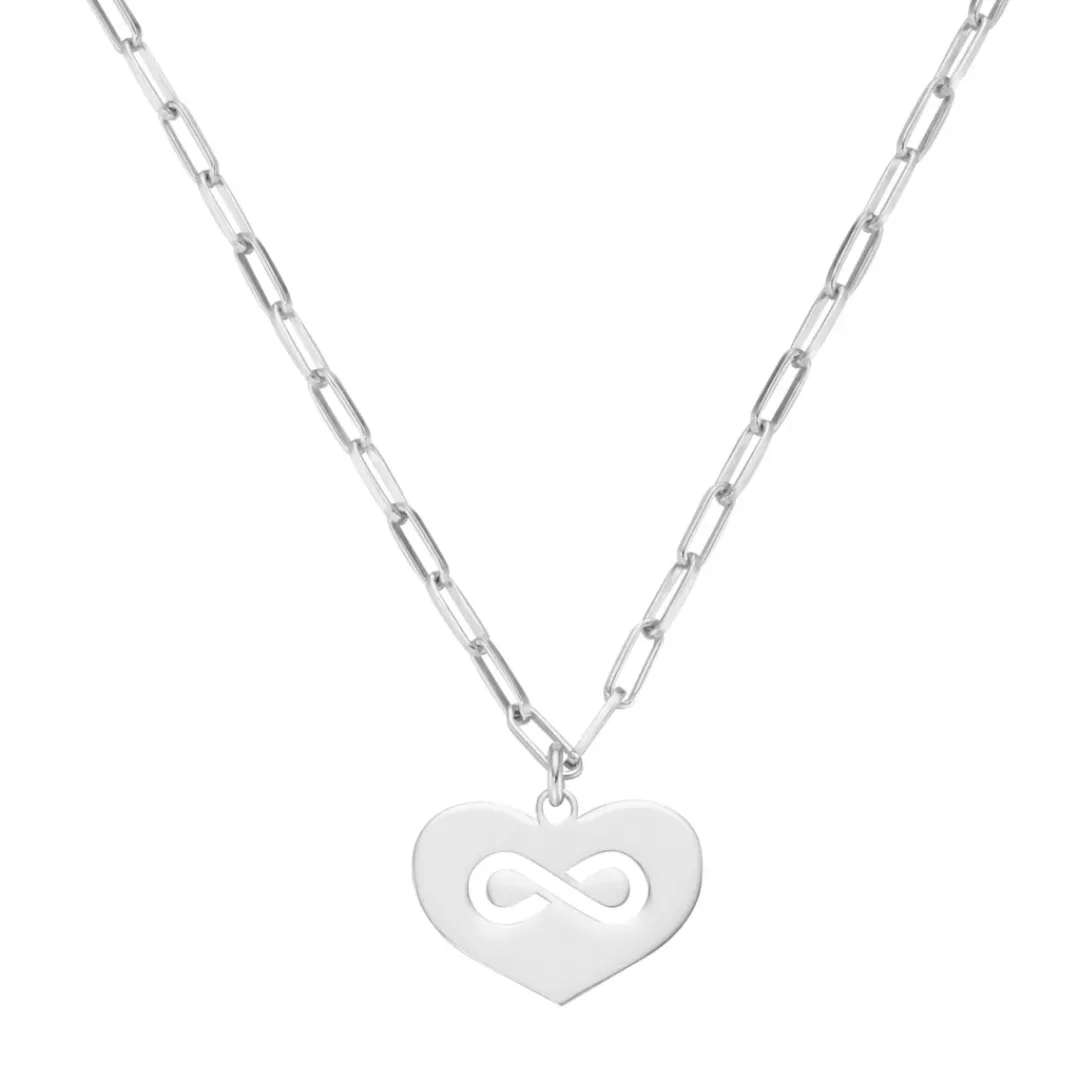 Smart Jewel Kette mit Anhänger "Anhänger Herz mit Infinity Symbol, Silber 9 günstig online kaufen