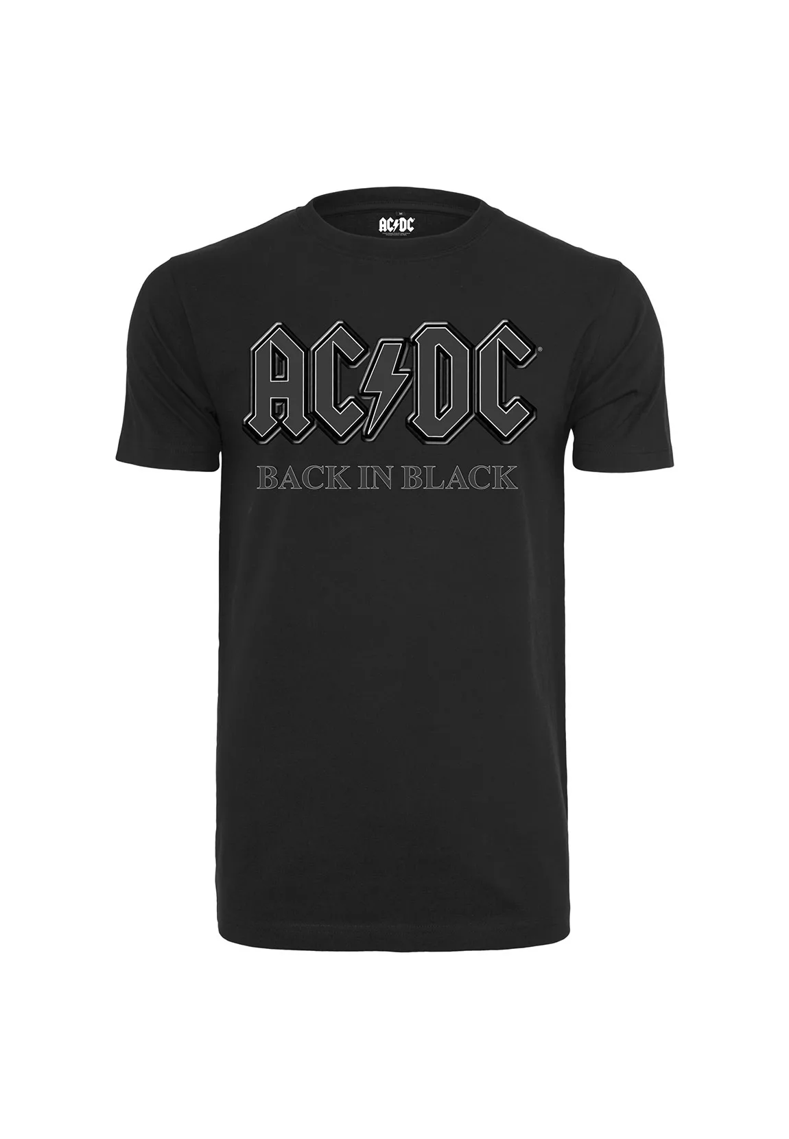 Merchcode T-Shirt ACDC BACK IN BLACK TEE MC480 Black günstig online kaufen