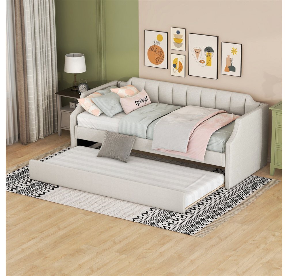XDeer Gästebett 90 x 200(190) DAY-Betten, Gepolstertes Einzeltagesbett mit günstig online kaufen