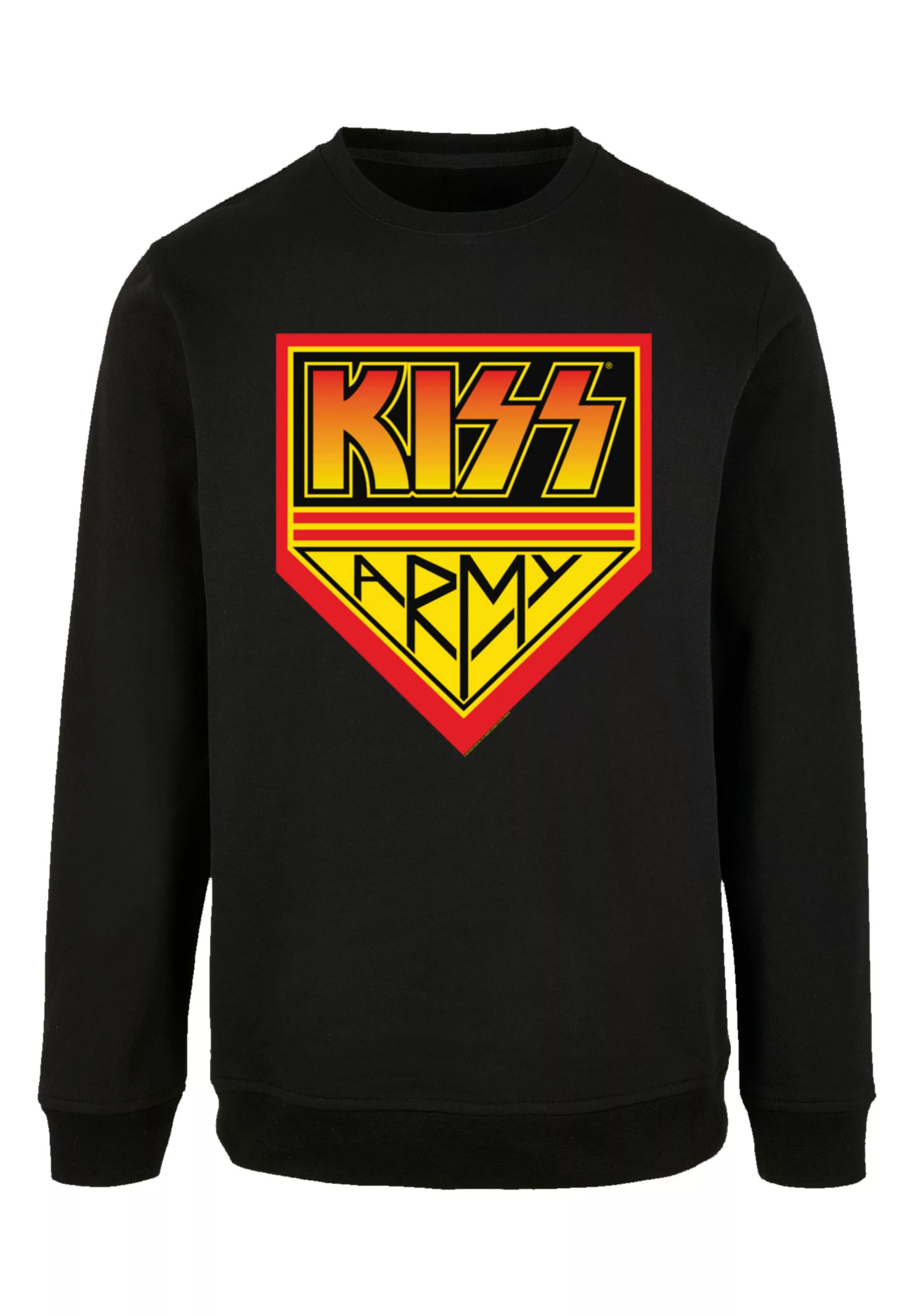 F4NT4STIC Sweatshirt "Kiss Rock Band Army Logo", Premium Qualität, Musik, B günstig online kaufen