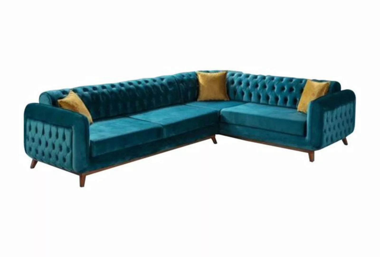 JVmoebel Ecksofa, Ecksofa L-form Textil Luxus Sofa Wohnlandschaft Polster C günstig online kaufen