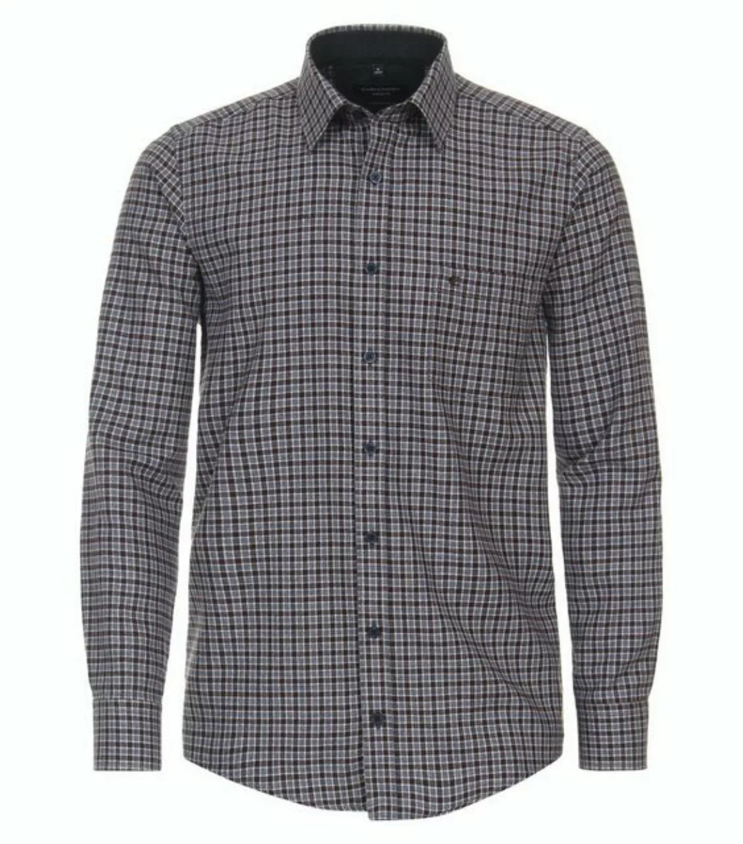 CASAMODA Blusenshirt Kent Casual Fit, 200 braun günstig online kaufen