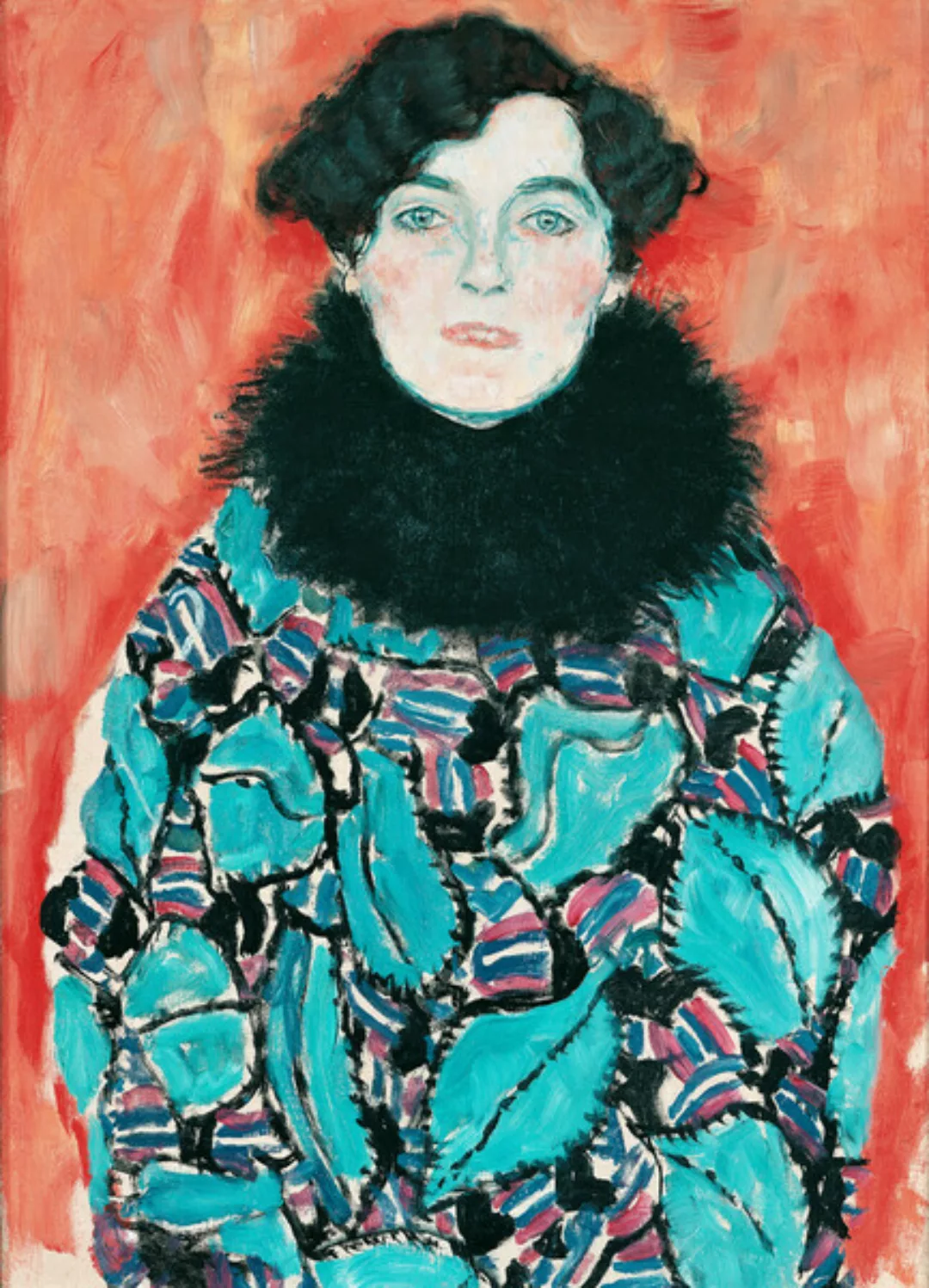 Poster / Leinwandbild - Gustav Klimt: Johanna Staude günstig online kaufen