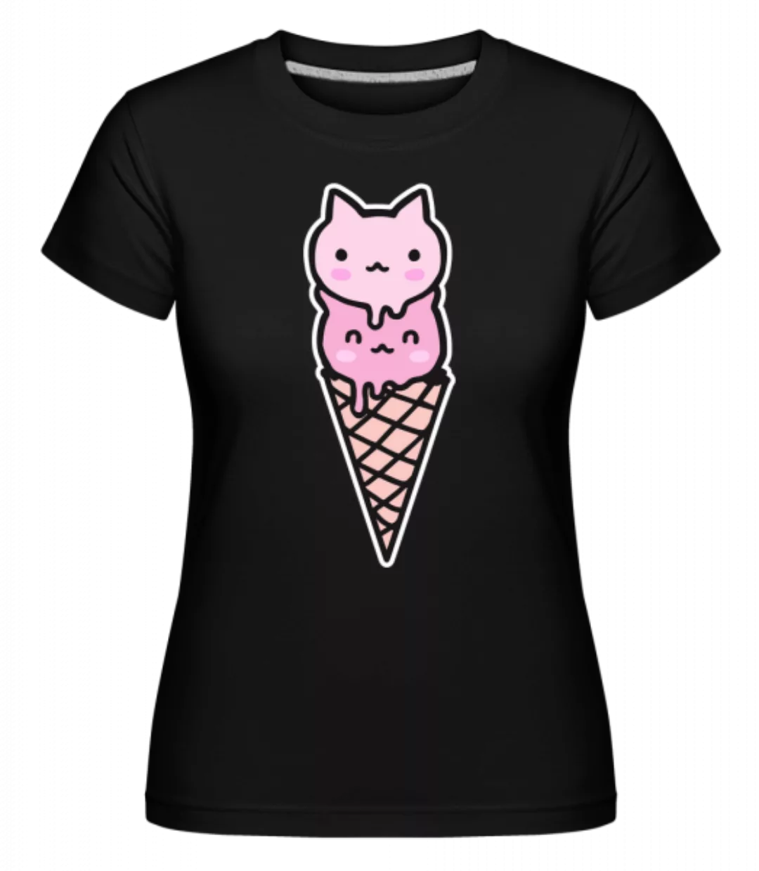 Kätzchen Eis · Shirtinator Frauen T-Shirt günstig online kaufen