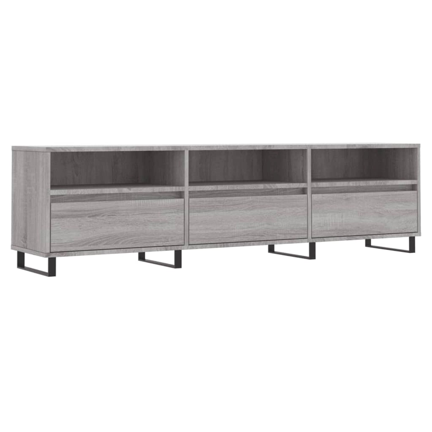 vidaXL TV-Schrank Grau Sonoma 150x30x44,5 cm Holzwerkstoff  Modell 6 günstig online kaufen