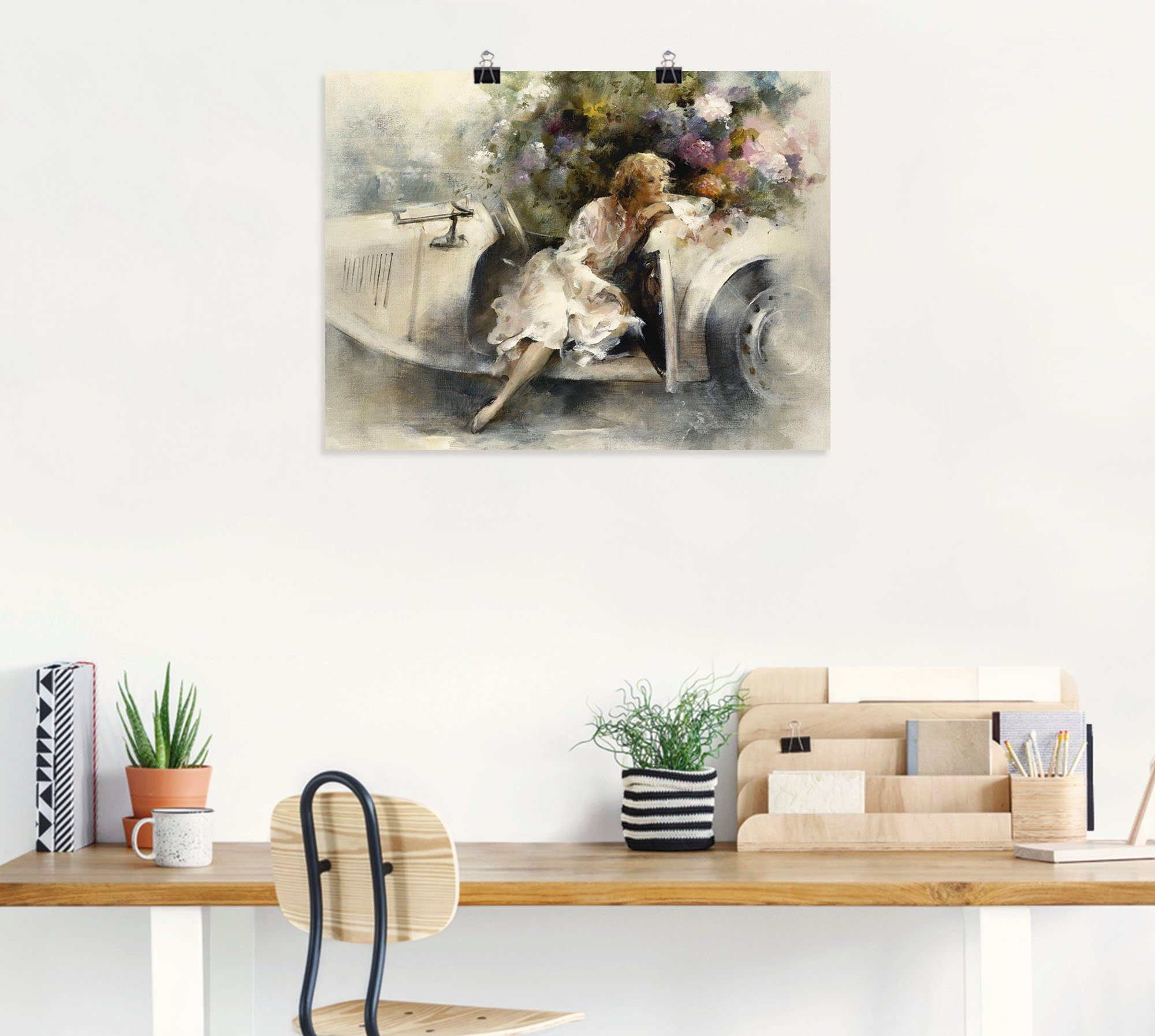 Artland Wandbild Tagträumer, Frau (1 St), günstig online kaufen