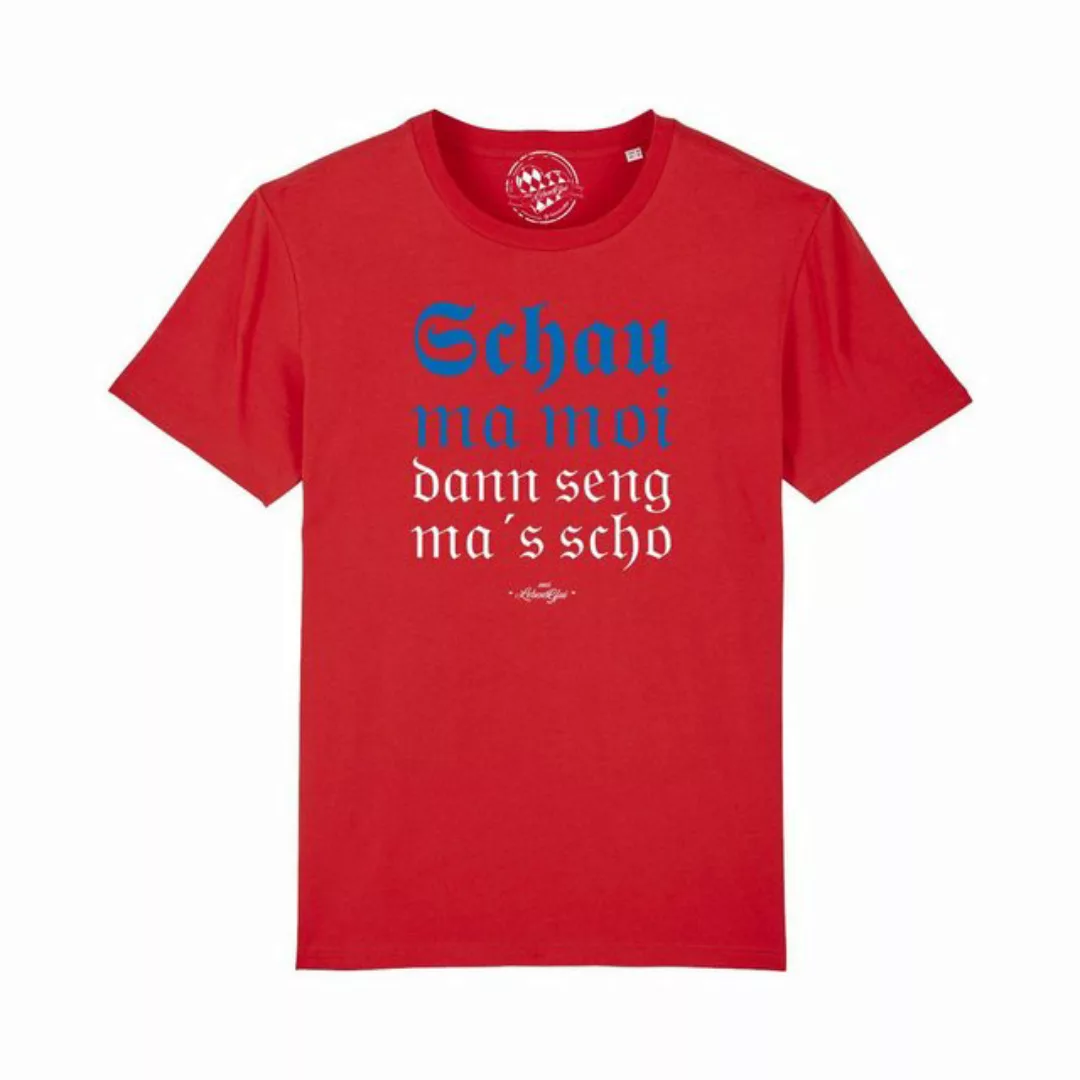 Bavariashop T-Shirt Herren T-Shirt "Schau ma moi günstig online kaufen