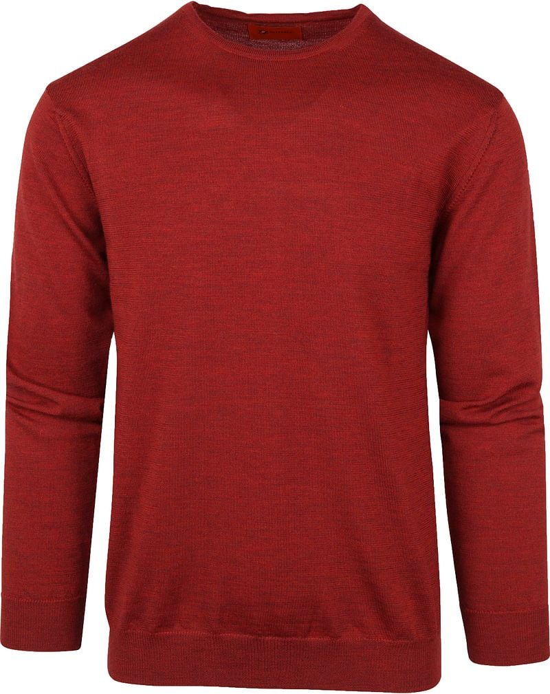 Suitable Merino Pullover O Rot - Größe XXL günstig online kaufen