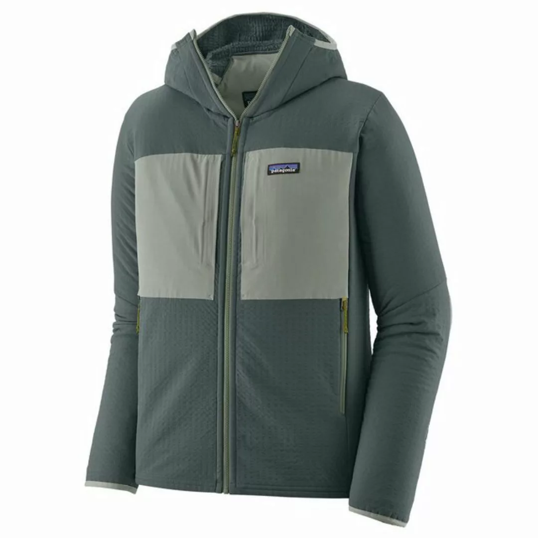 Patagonia Fleecejacke Patagonia Mens R2 TechFace Hoody - Fleecejacke in Waf günstig online kaufen