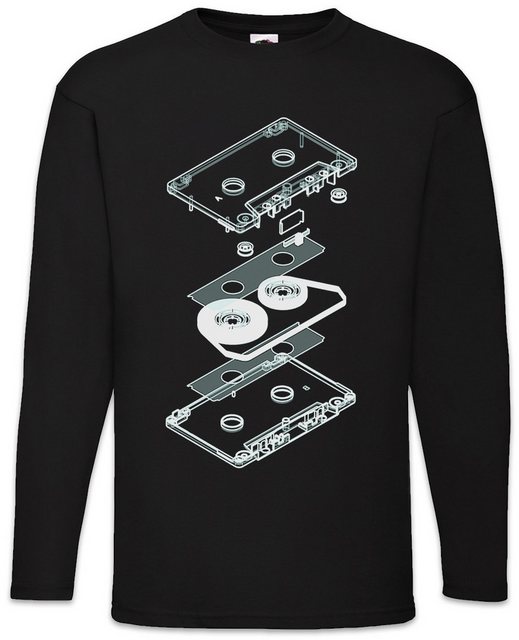 Urban Backwoods Langarmshirt Explosion Audio Cassette Langarm T-Shirt 80s K günstig online kaufen