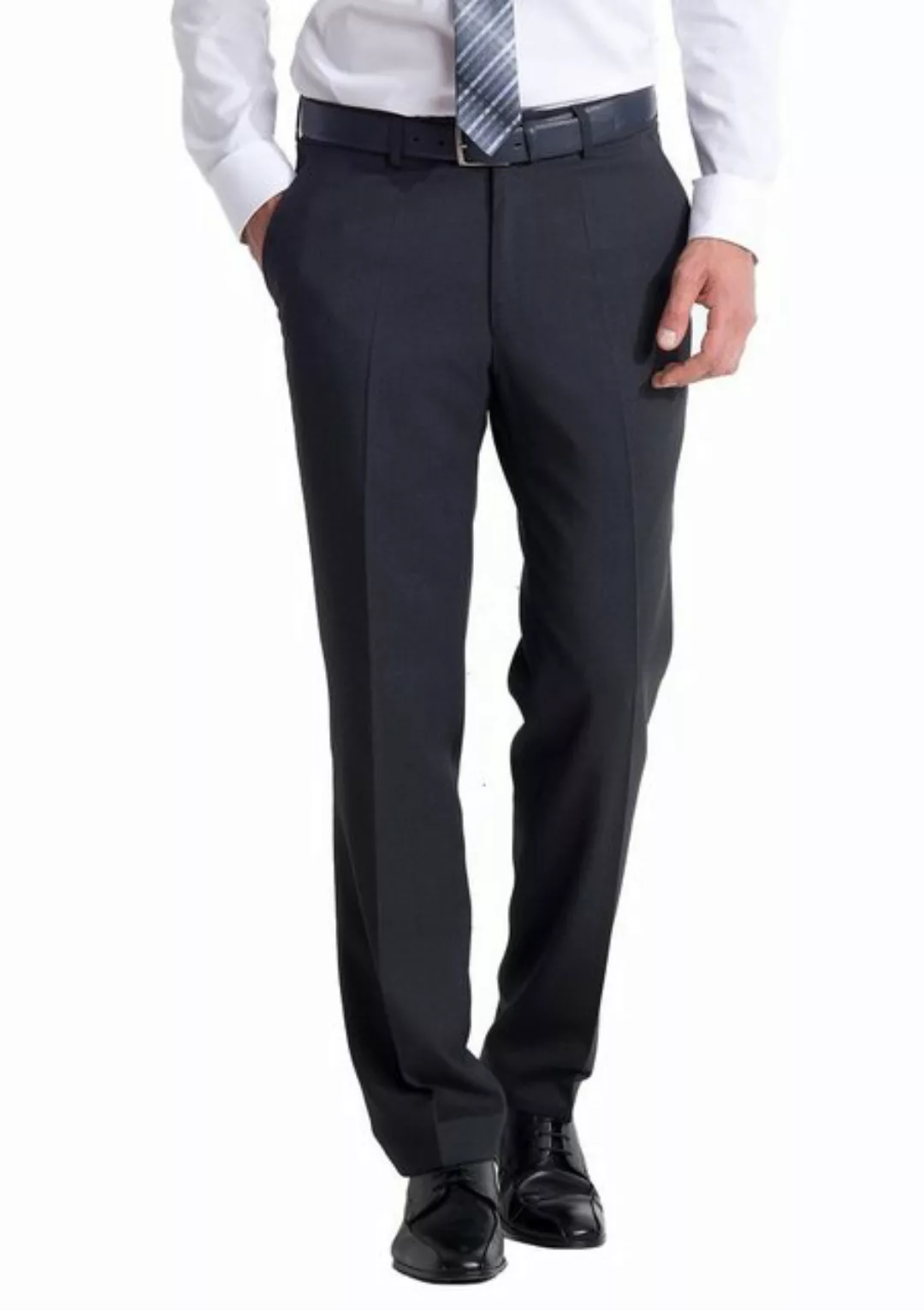 aubi: Stoffhose aubi Perfect Fit Herren Businesshose Anzughose Flat Front M günstig online kaufen