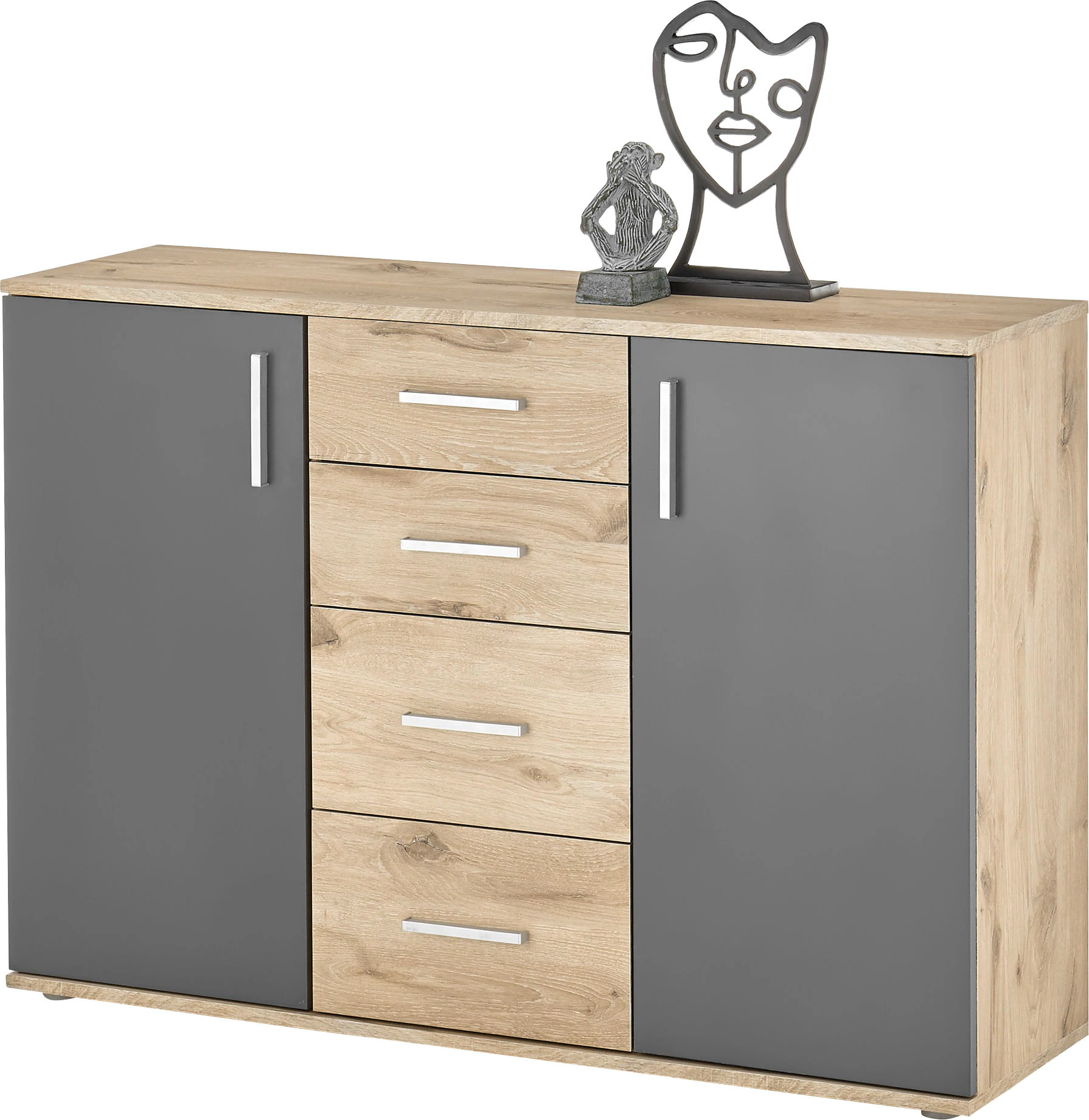 HBZ Kommode "BC-Drift-2, Sideboard Stellmaß BxHxT 120x84x35 cm", (1 St.), K günstig online kaufen