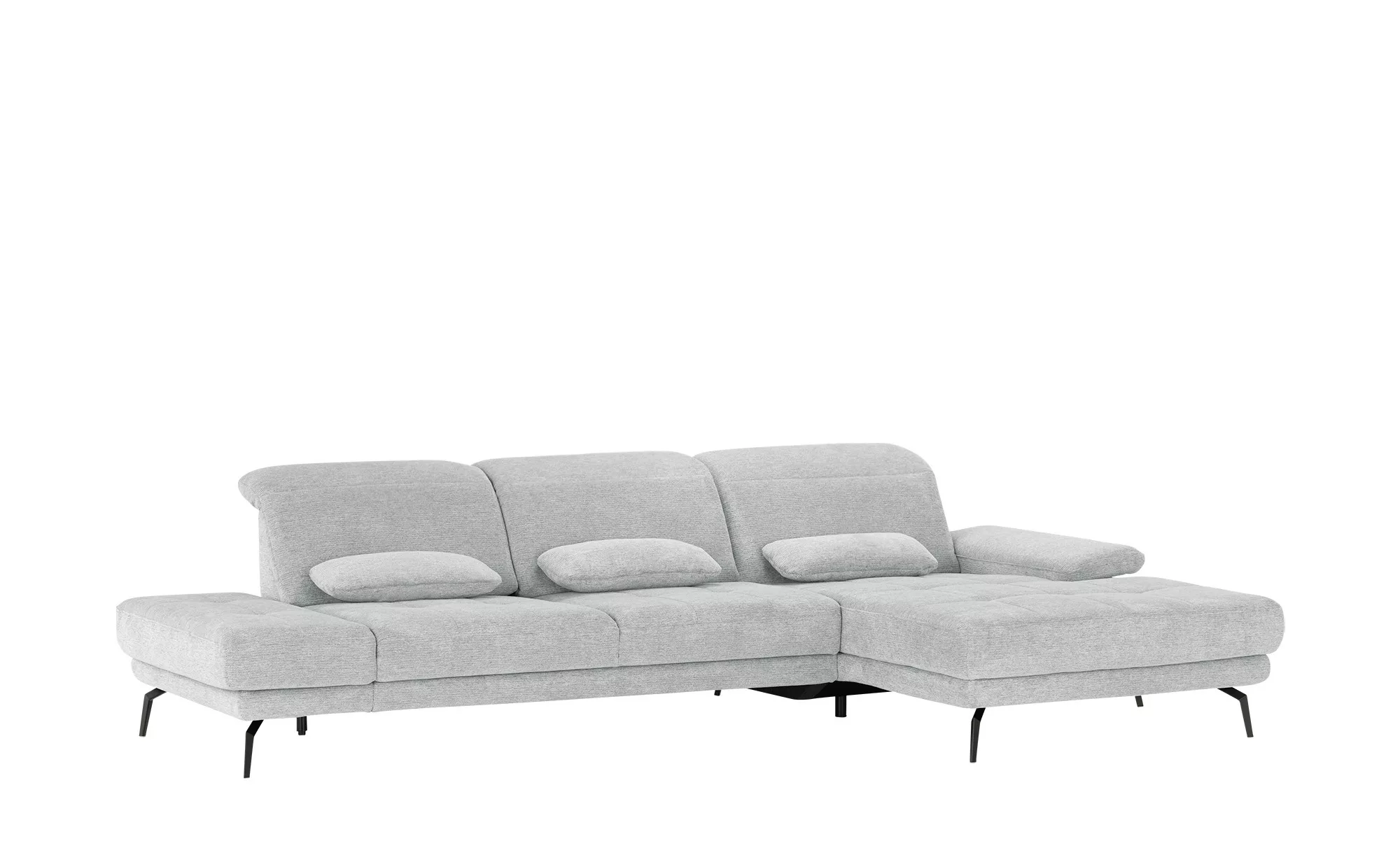 Lounge Collection Ecksofa  Tessa ¦ grau ¦ Maße (cm): B: 328 H: 82 T: 222 Po günstig online kaufen