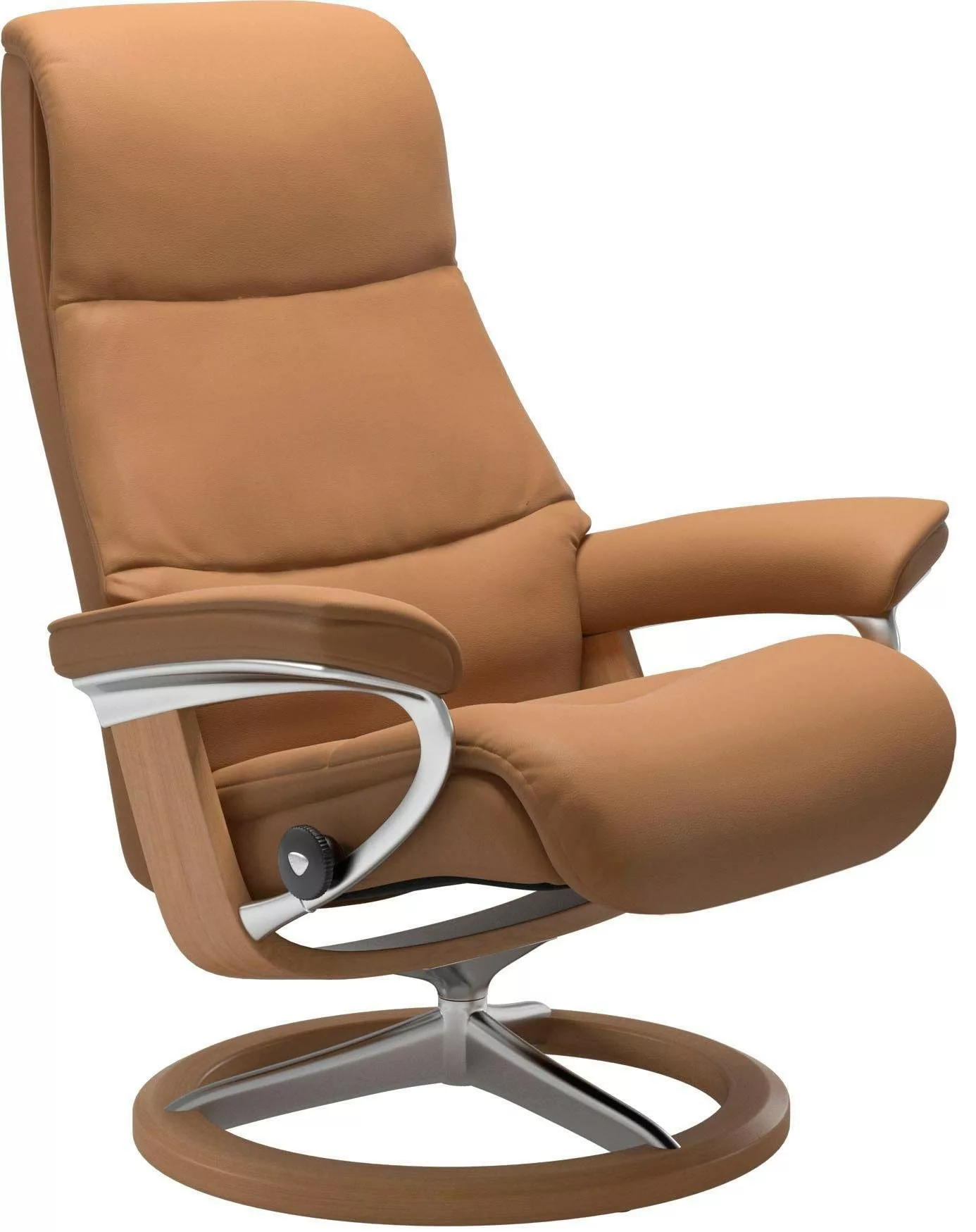 Stressless Relaxsessel "View", mit Signature Base, Größe M,Gestell Eiche günstig online kaufen