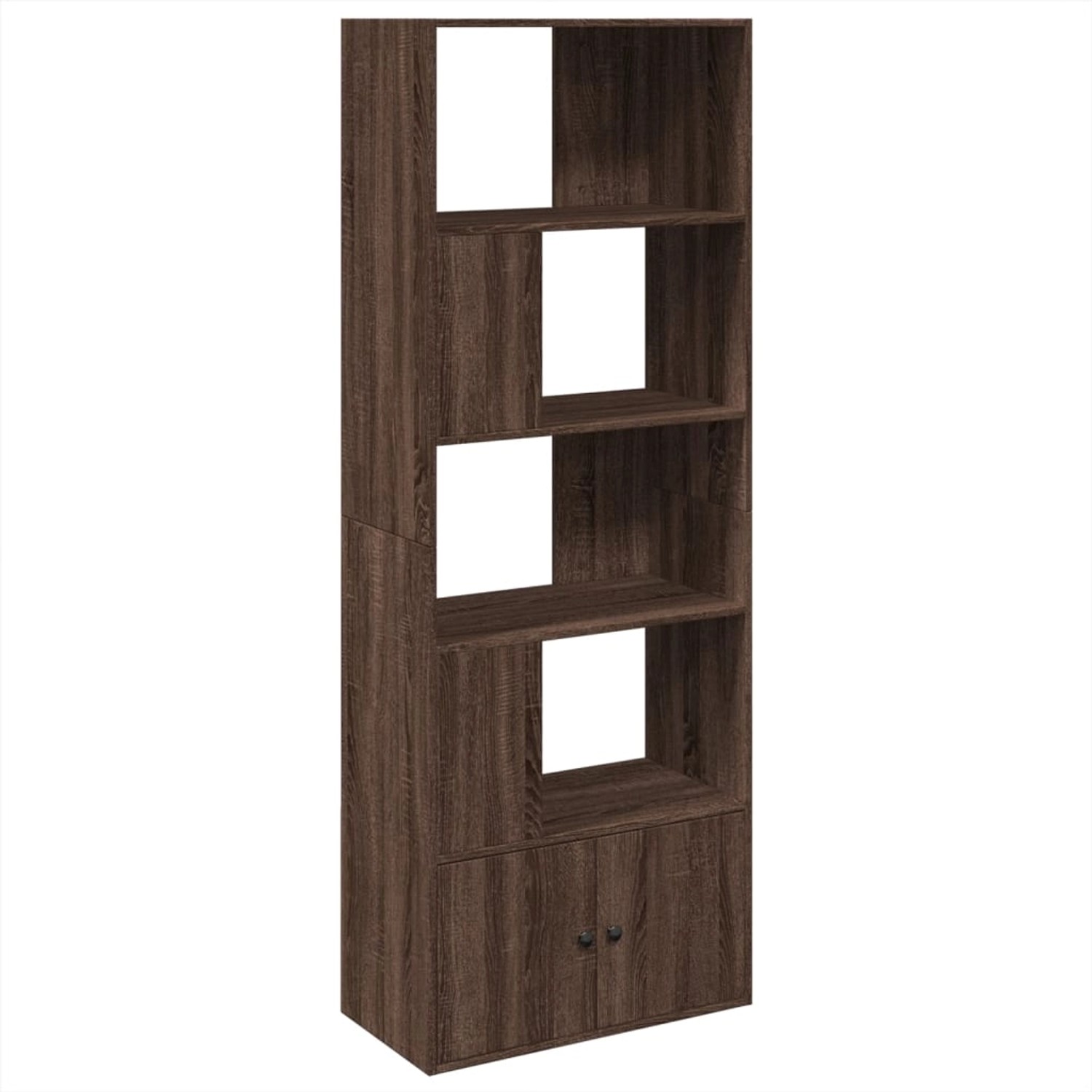 vidaXL Bücherregal Braun Eichen-Optik 70x36x189 cm Holzwerkstoff günstig online kaufen