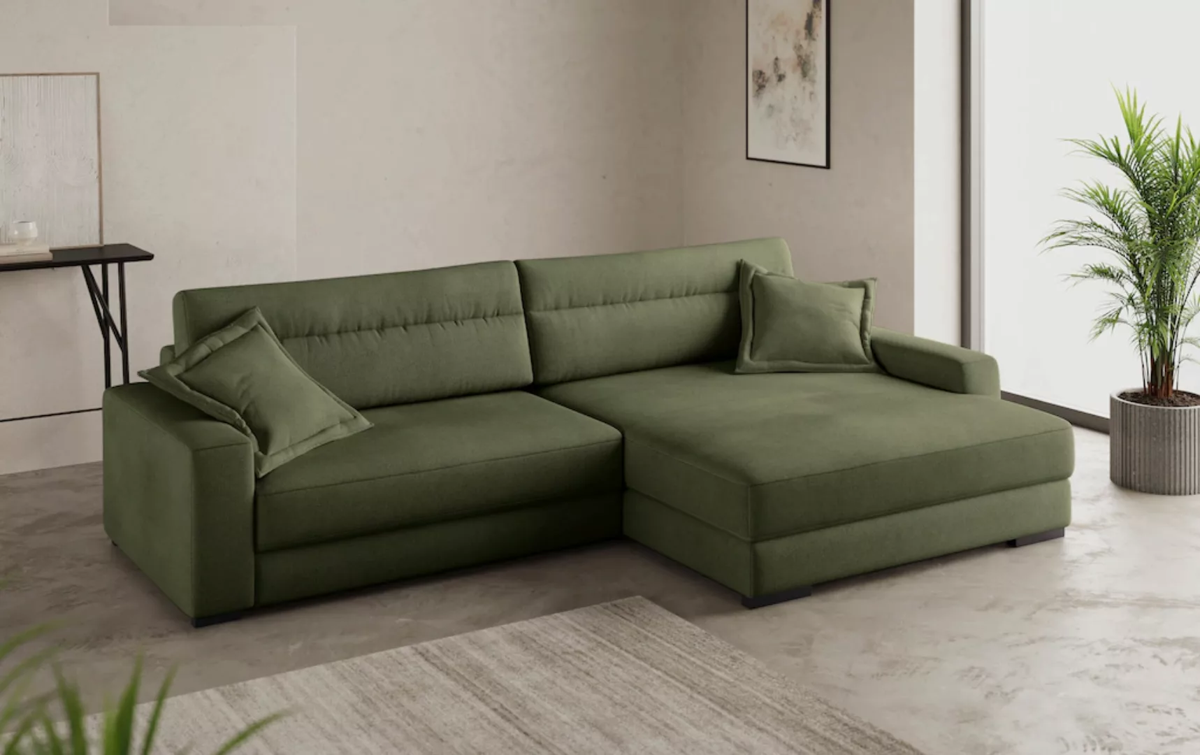 Mr. Couch Ecksofa "Marcello DuraFlex L-Form", EasyBett, Bettkasten, Kaltsch günstig online kaufen