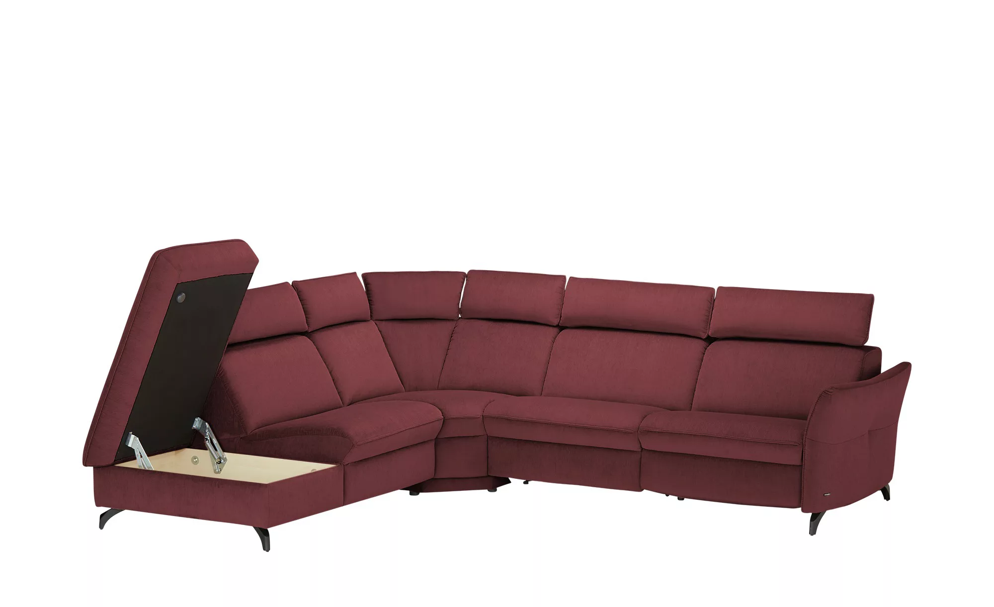 himolla Ecksofa  1926 ¦ rot ¦ Maße (cm): B: 278 H: 245 T: 92 Polstermöbel > günstig online kaufen