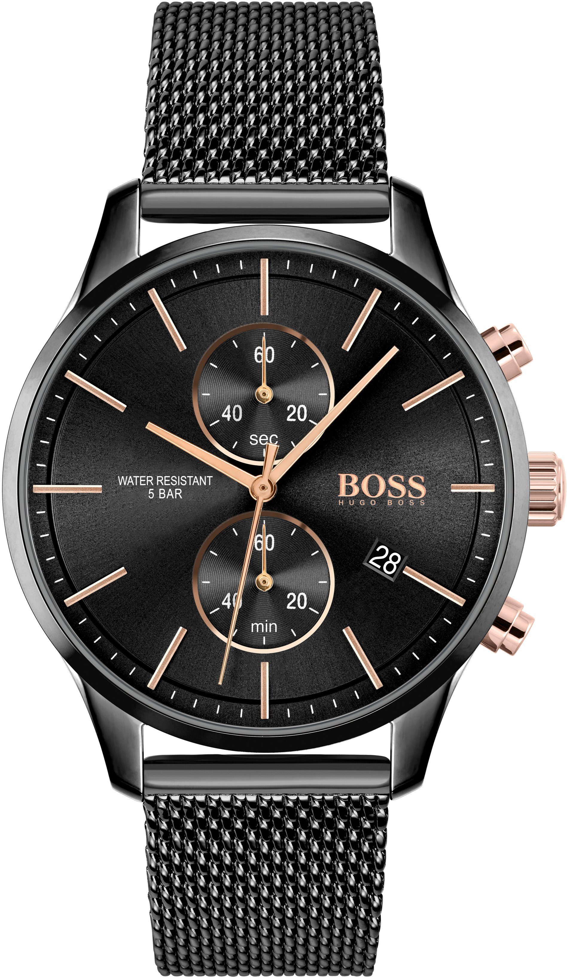 BOSS Chronograph ASSOCIATE 1513811, Quarzuhr, Herrenuhr, günstig online kaufen