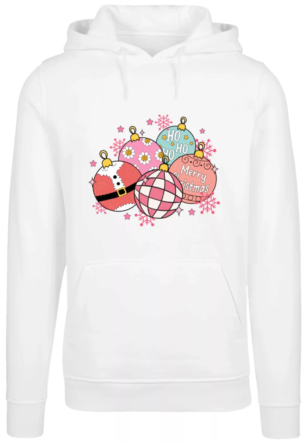 F4NT4STIC Kapuzenpullover "Pink Cute Christmas Tree Balls", Premium Qualitä günstig online kaufen