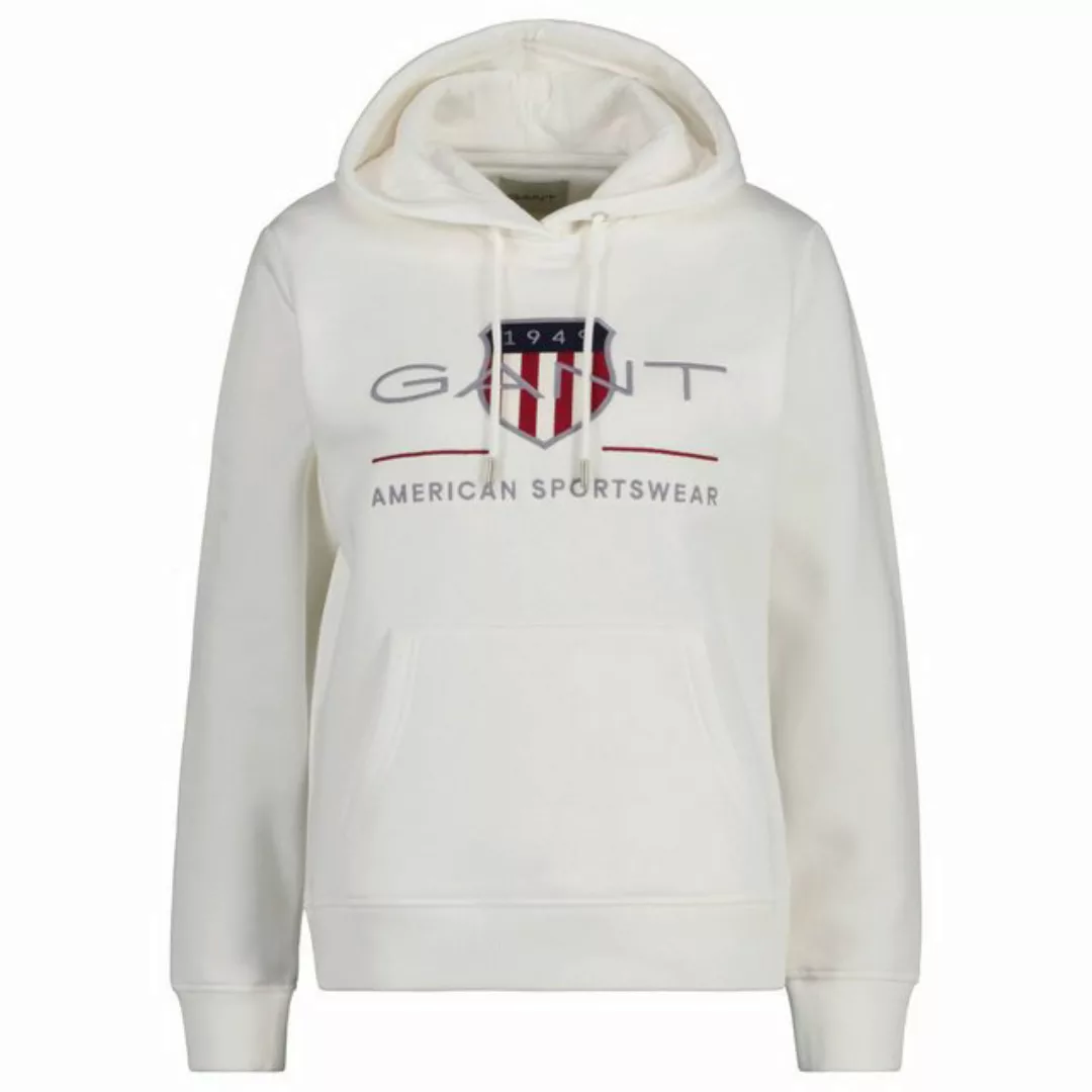 Gant Sweater Damen Sweatshirt - REGULAR ARCHIVE SHIELD HOODIE günstig online kaufen