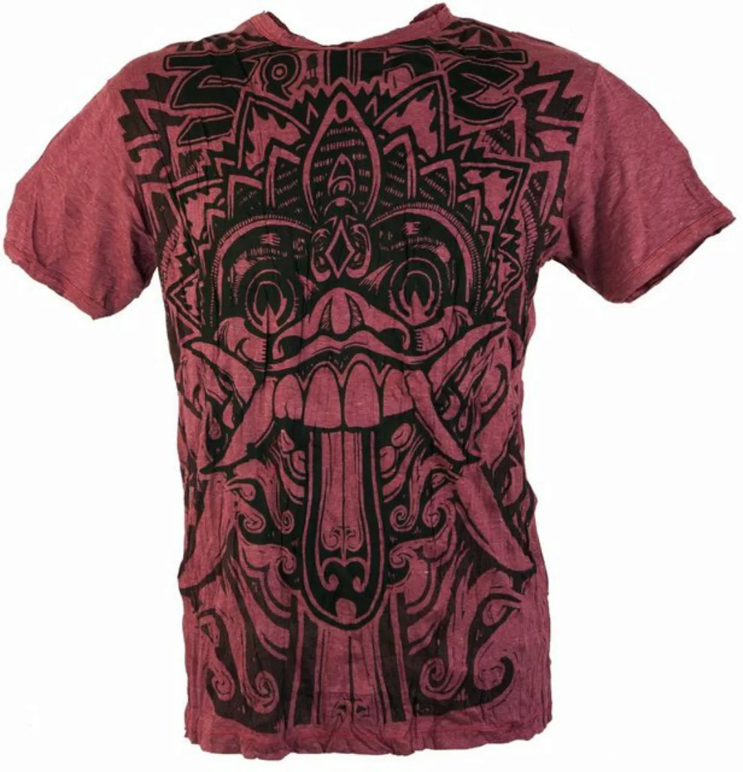 Guru-Shop T-Shirt Sure Herren T-Shirt Dragon - rostrot alternative Bekleidu günstig online kaufen