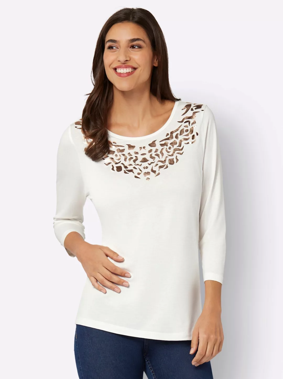 Classic Basics 3/4-Arm-Shirt "3/4-Arm-Shirt", (1 tlg.) günstig online kaufen