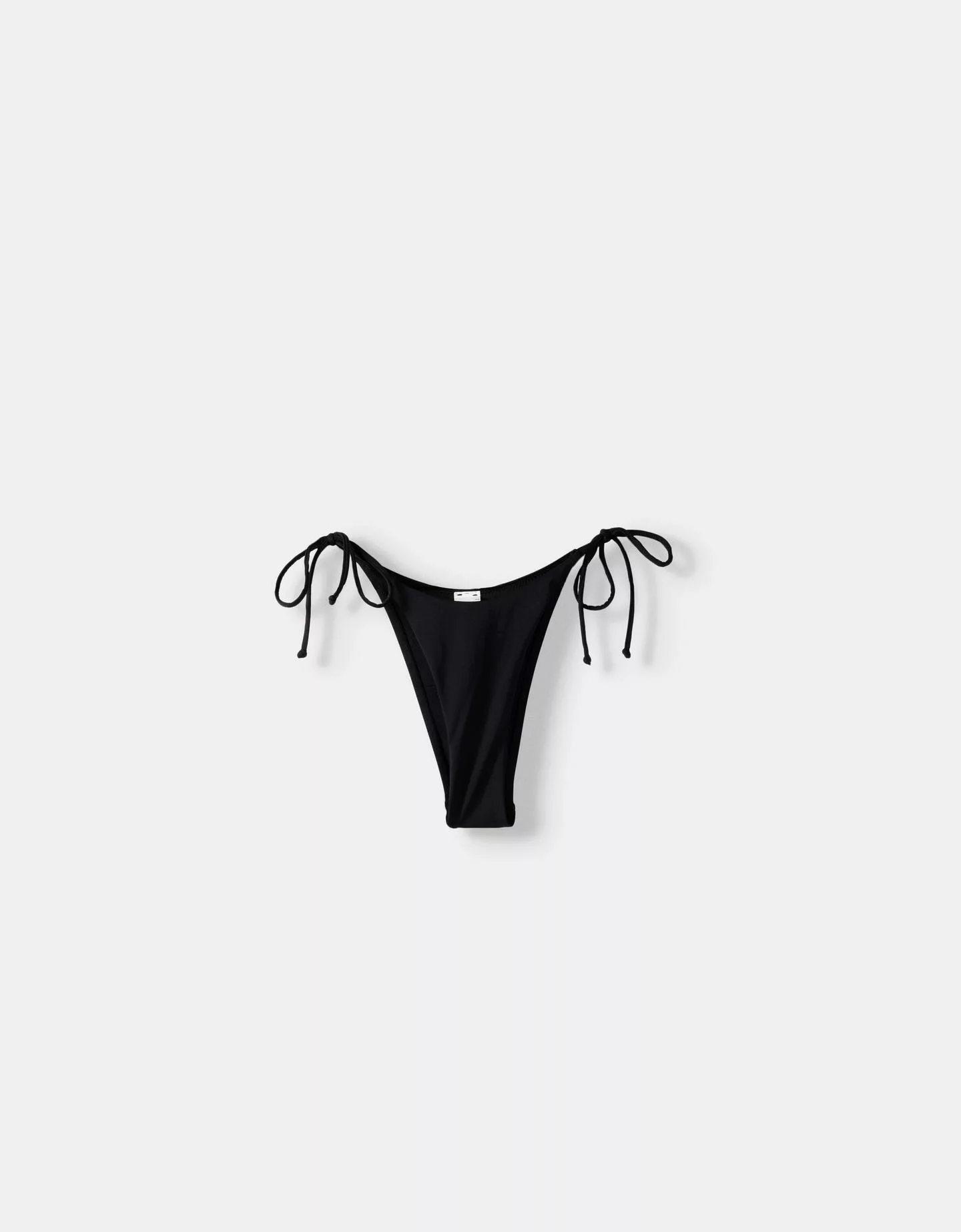 Bershka Bikinihöschen Mit Schmalen Bändern Damen Xl Schwarz günstig online kaufen