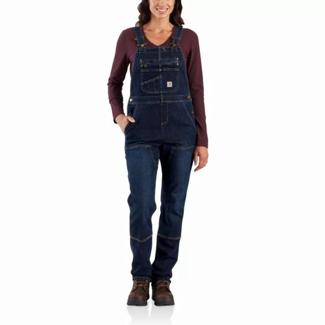 Carhartt Latzhose Carhartt Damen Latzhose Rugged Flex Denim Double Front Bi günstig online kaufen