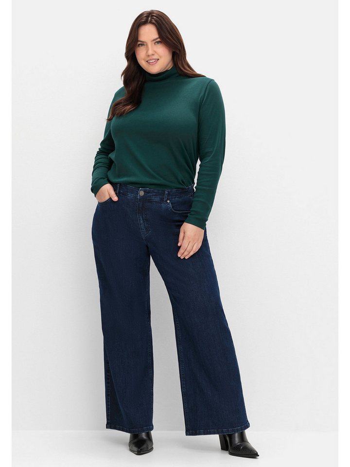 Sheego Stretch-Jeans Große Größen High-Waist, im Curvy-Schnitt ELLA günstig online kaufen