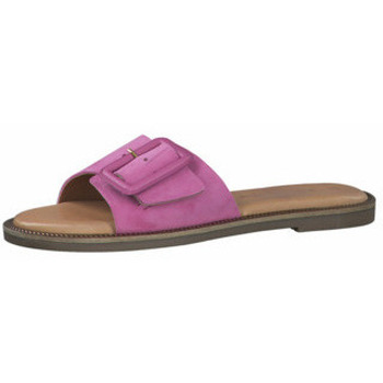 Tamaris  Pantoffeln Komfort Sandalen für Damen in rosa günstig online kaufen