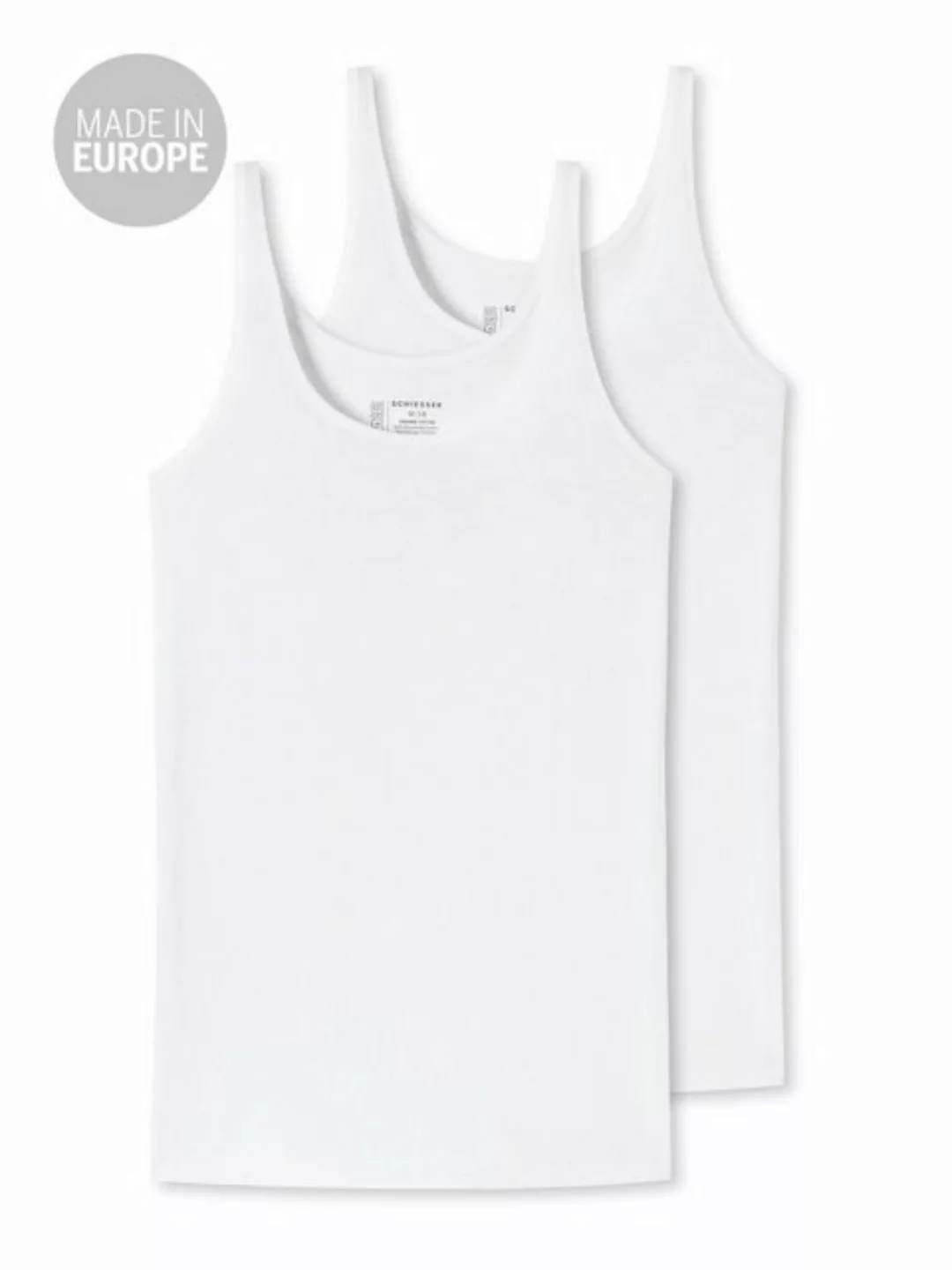Schiesser Tanktop 95/5 (2-tlg) Tank-top unterhemd unterzieh-shirt günstig online kaufen