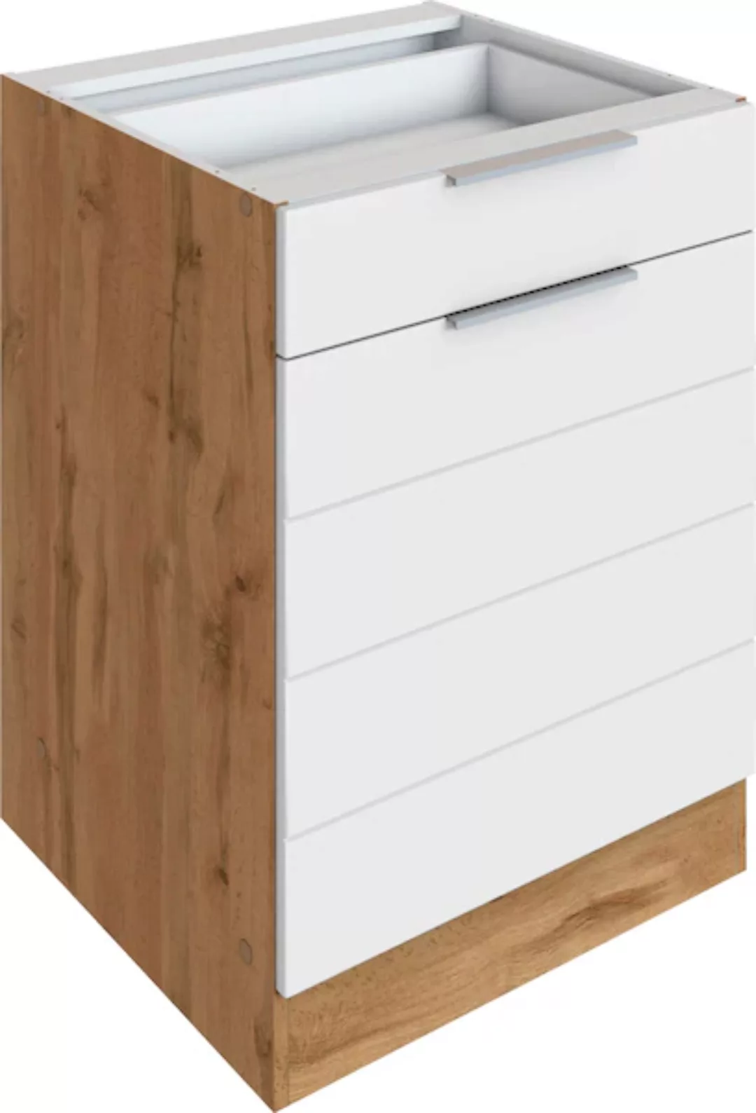 KOCHSTATION Unterschrank »KS-Luhe«, 60 cm breit, hochwertige MDF-Fronten mi günstig online kaufen