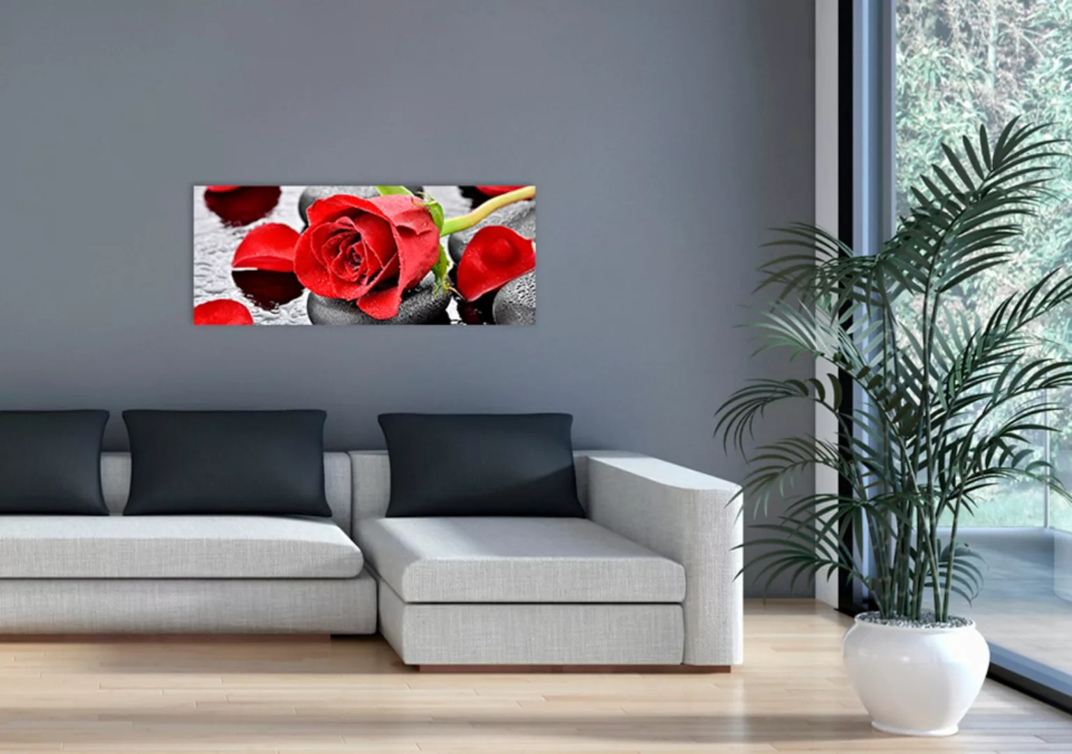 Marmony Infrarotheizung »MOTIV-Heizkörper "Red Roses" 830017, 800 Watt«, au günstig online kaufen