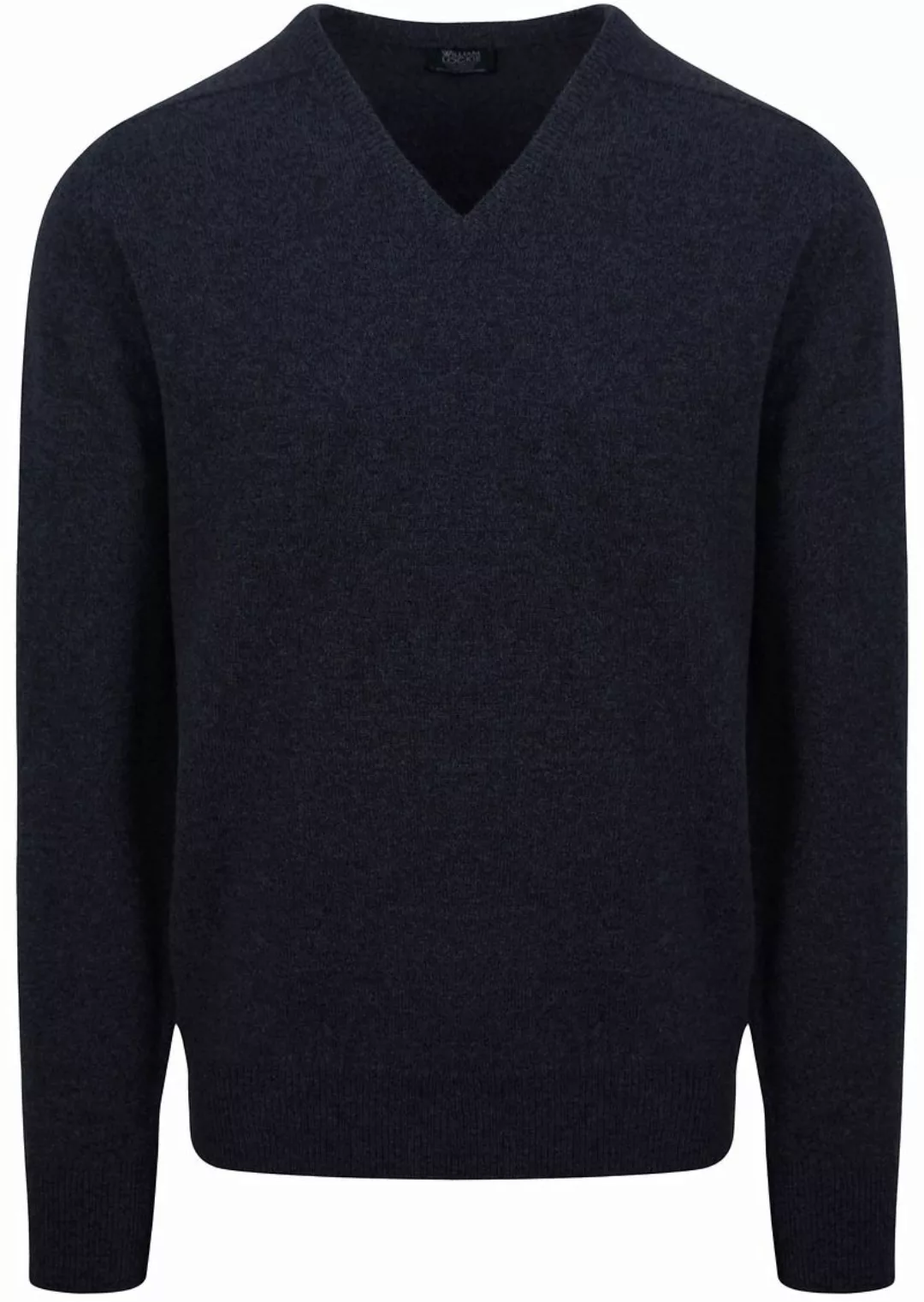 William Lockie Pullover Lambswool V Midnight Navy - Größe XXL günstig online kaufen