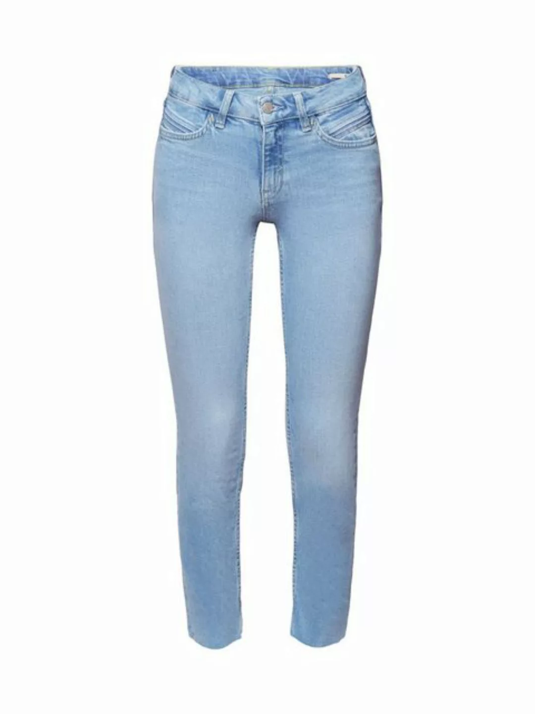 Esprit 7/8-Jeans Schmale Jeans mit mittlerer Bundhöhe günstig online kaufen