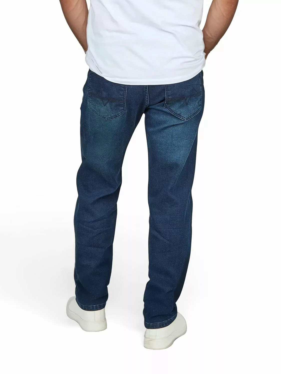 DENIMFY Sweat Jeans Herren Stretch Straight Fit DFAlvin günstig online kaufen