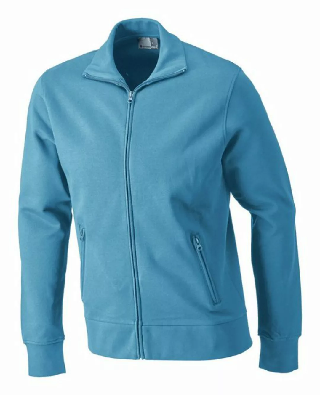 Promodoro Sweatjacke Sweatshirtjacke, Größe L turquoise günstig online kaufen