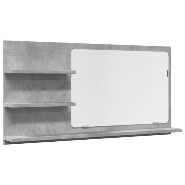 vidaXL Badezimmerspiegelschrank Badspiegel mit Ablagen Betongrau 90x11x45 c günstig online kaufen