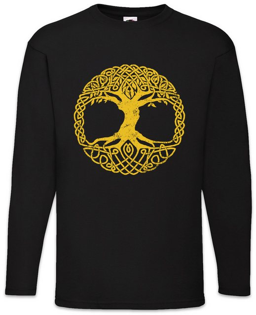 Urban Backwoods Langarmshirt Yggdrasil Tree Logo IV Langarm T-Shirt Arsen T günstig online kaufen