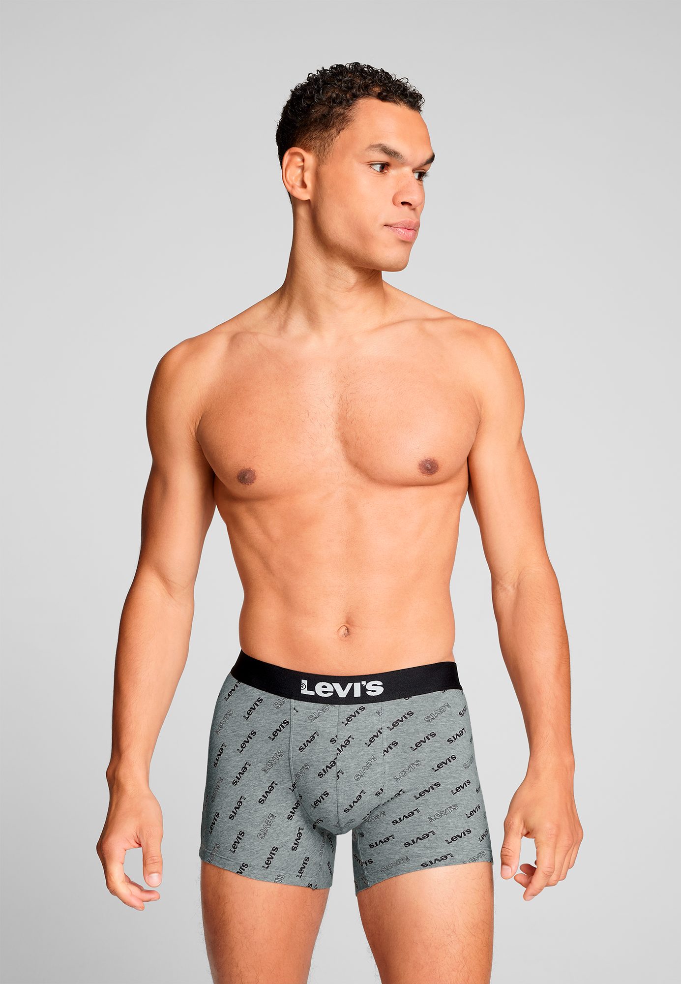 Levis Boxershorts "LEVIS MEN LOGO AOP BOXER BRIEF ORG CO 2P", (2er Pack), m günstig online kaufen