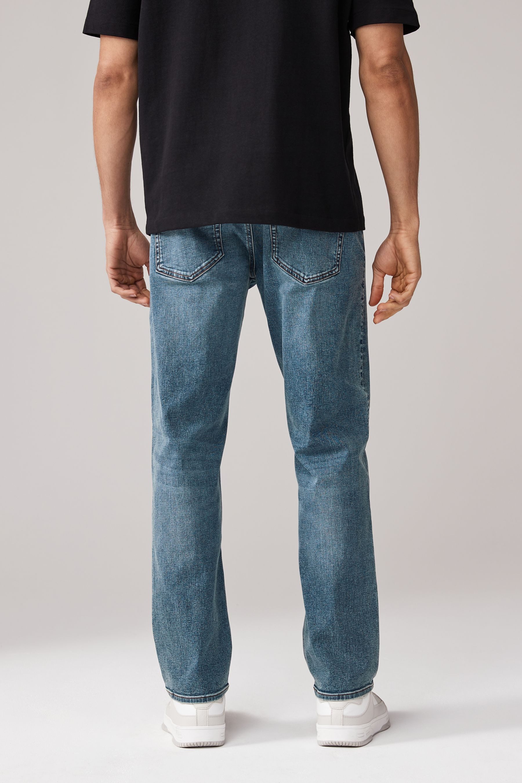 Next Straight-Jeans Klassische Straight Fit Jeans günstig online kaufen