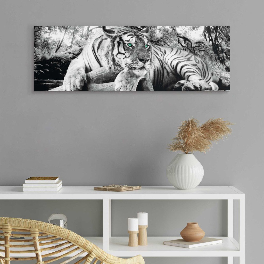 Home affaire Deco-Panel »Tiger guckt dich an« günstig online kaufen